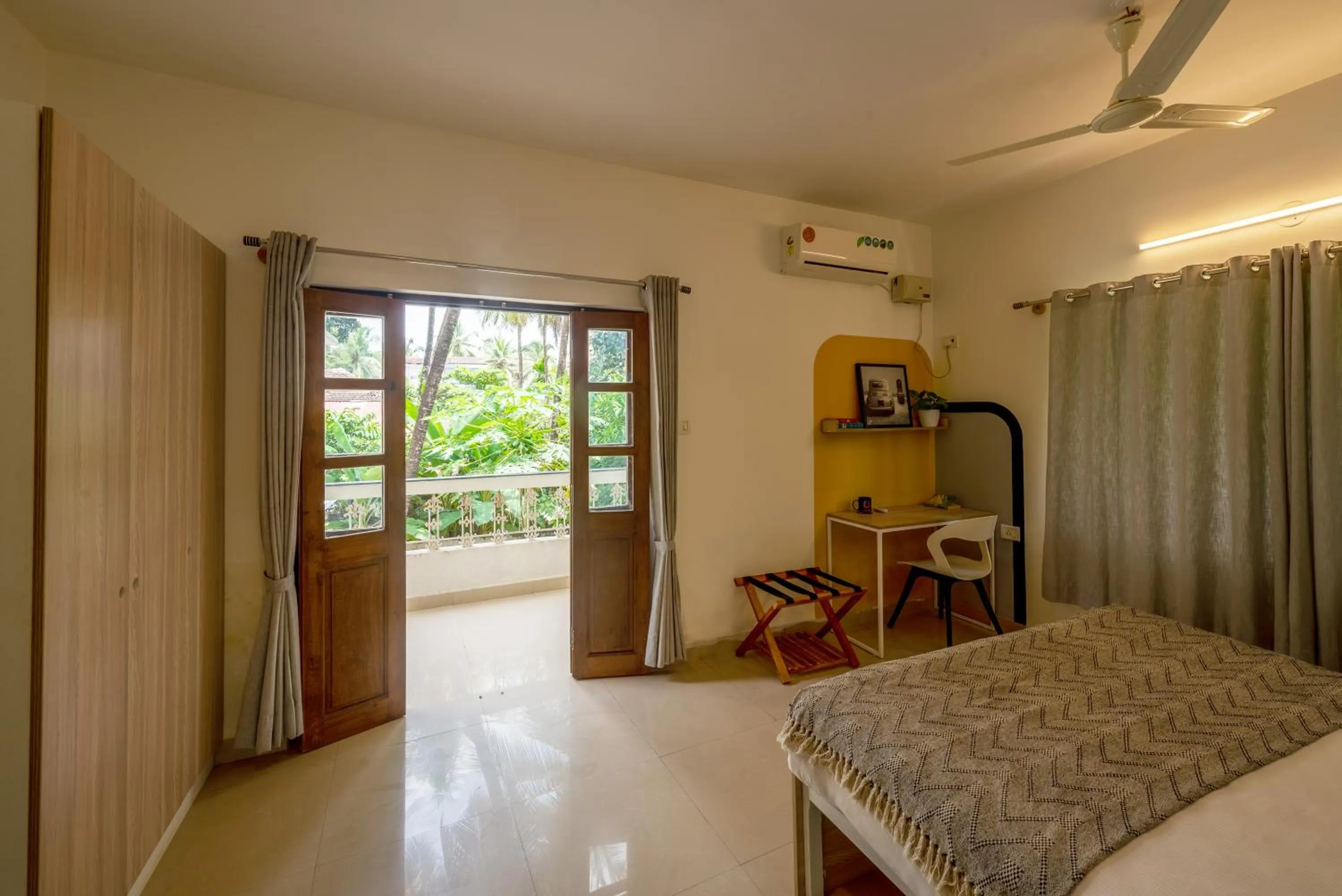 Bedroom, Bed in Olive Hotel Calangute Niwasa by Embassy Group