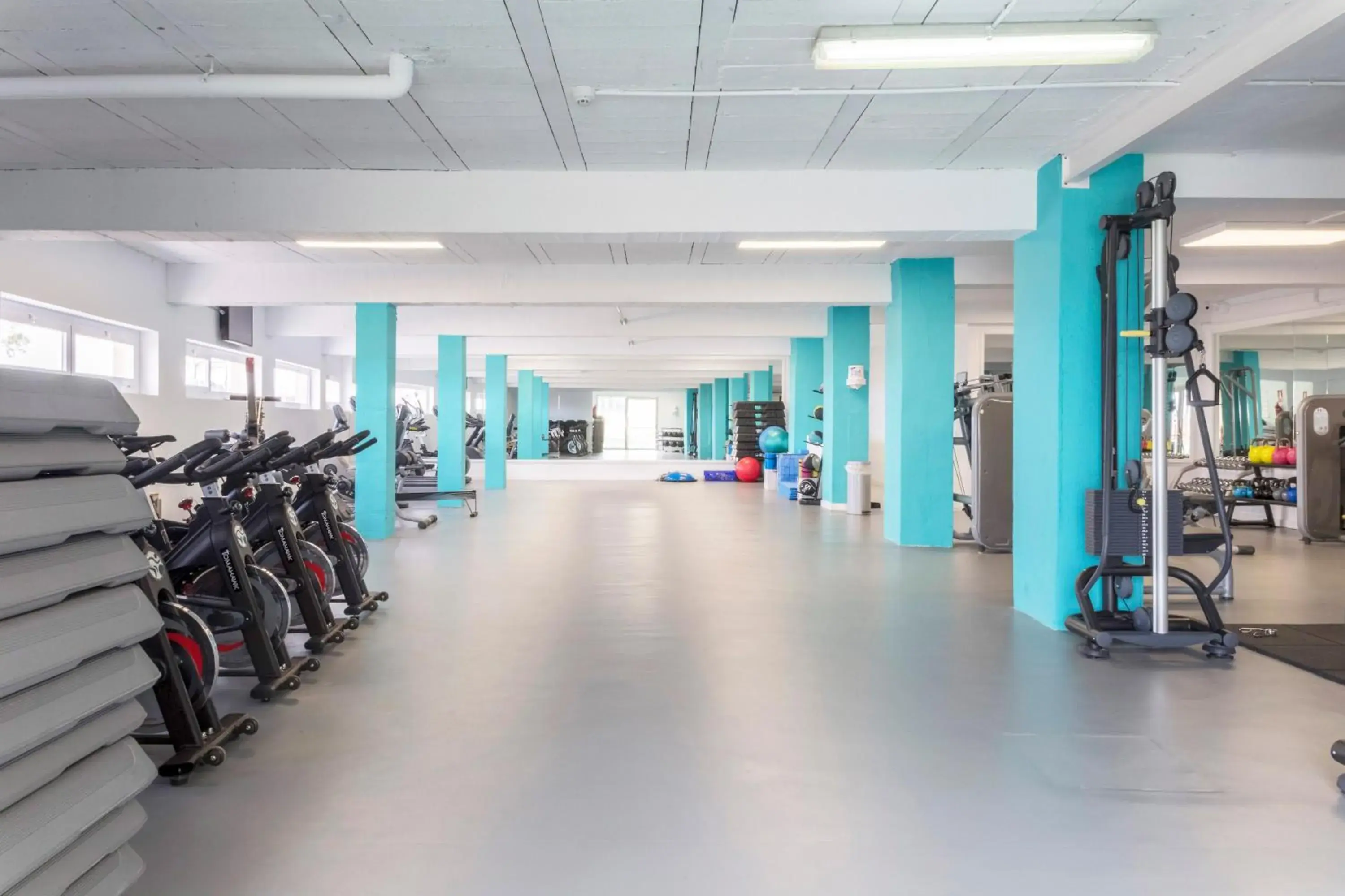Fitness centre/facilities in Ferrer Janeiro Hotel & Spa Fitness centre/facilities in Ferrer Janeiro Hotel & Spa