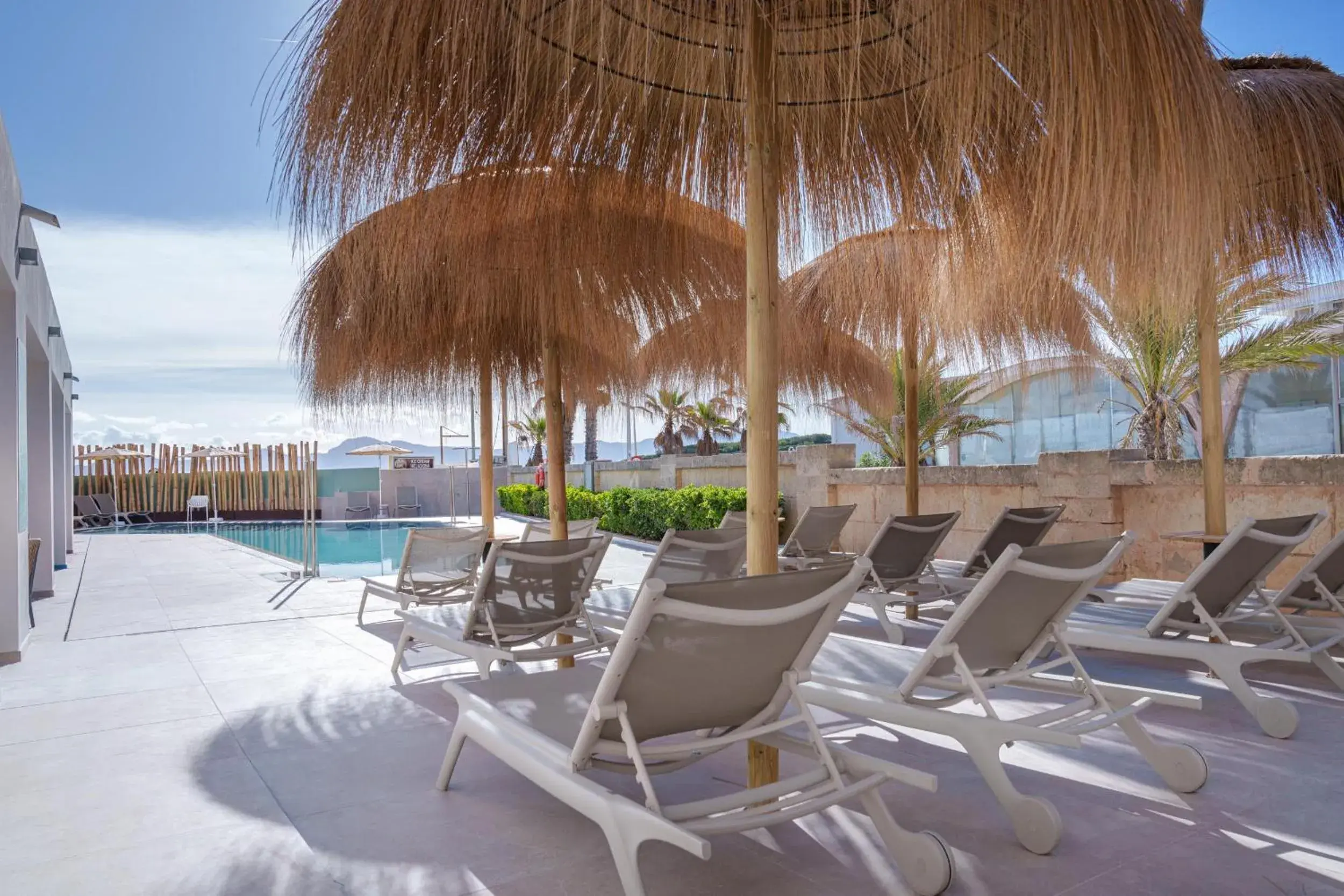 Pool view in Ferrer Concord Hotel & Spa Pool view in Ferrer Concord Hotel & Spa