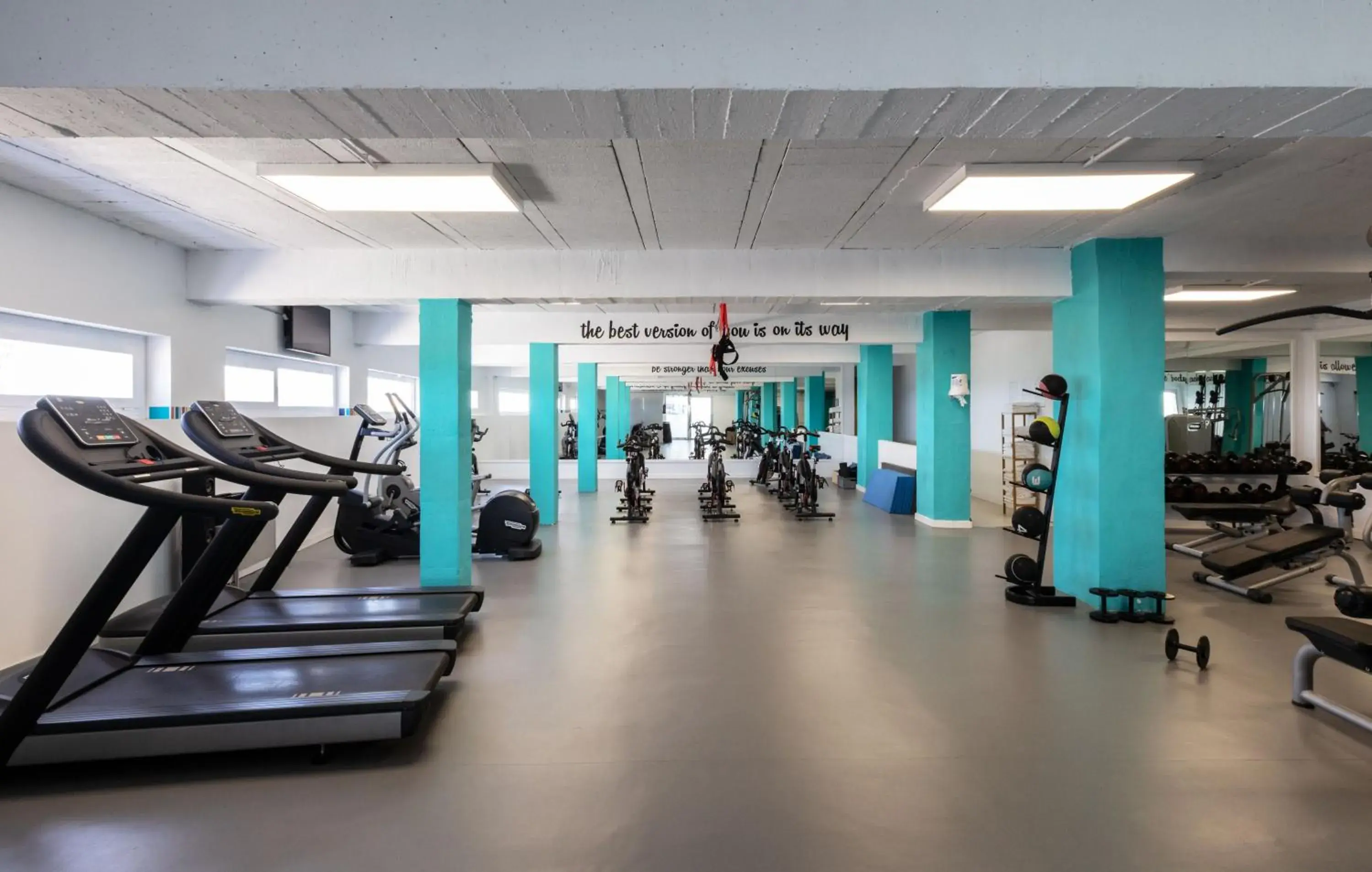 Fitness centre/facilities in Ferrer Concord Hotel & Spa Fitness centre/facilities in Ferrer Concord Hotel & Spa