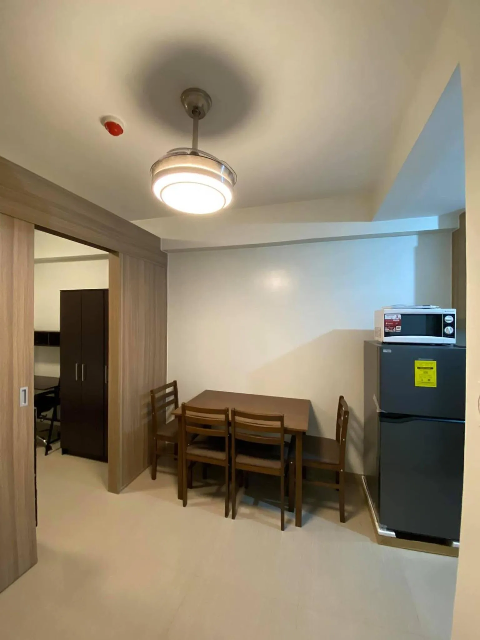 Dining area in Shore Residences