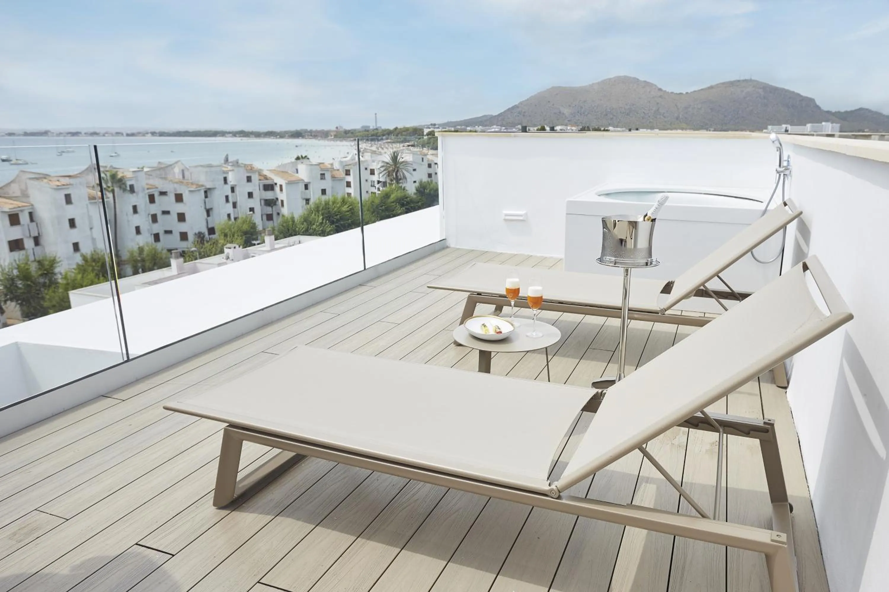 Balcony/Terrace in Bordoy Alcudia Port Suites - Adults Only