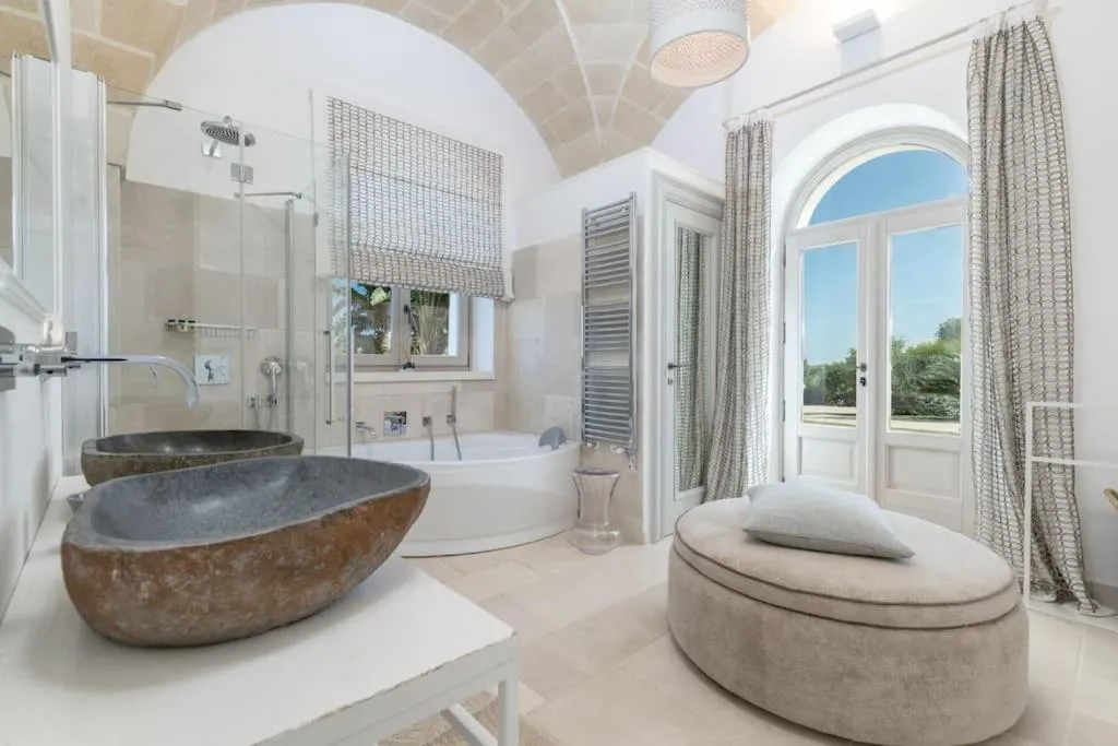 Shower in Villa Bellavista by Raro Villas