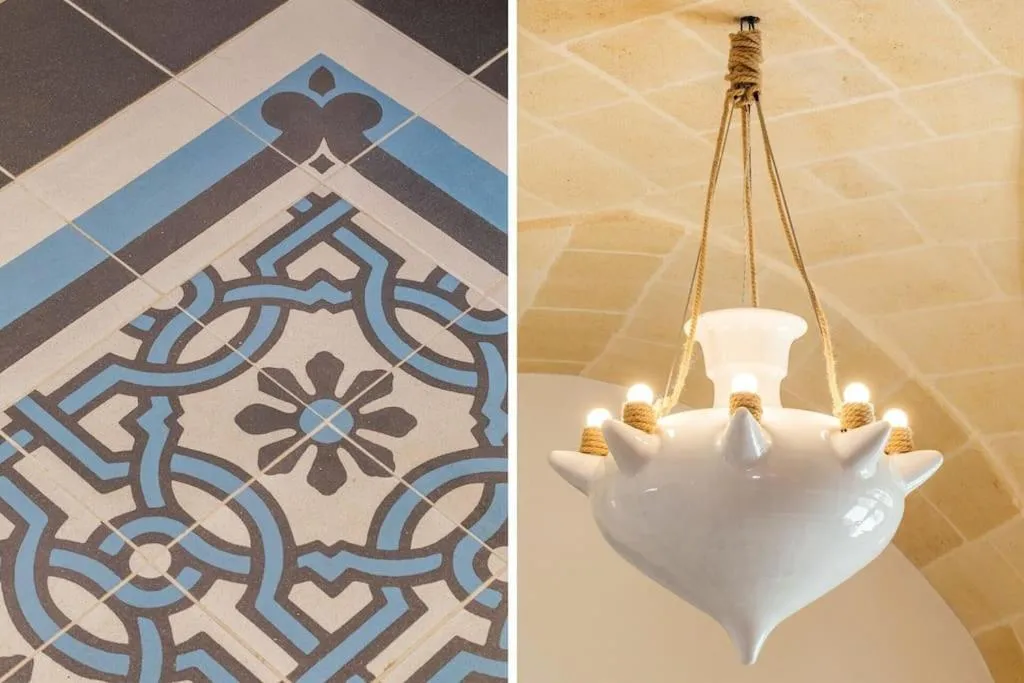 Decorative detail in Villa Bellavista by Raro Villas
