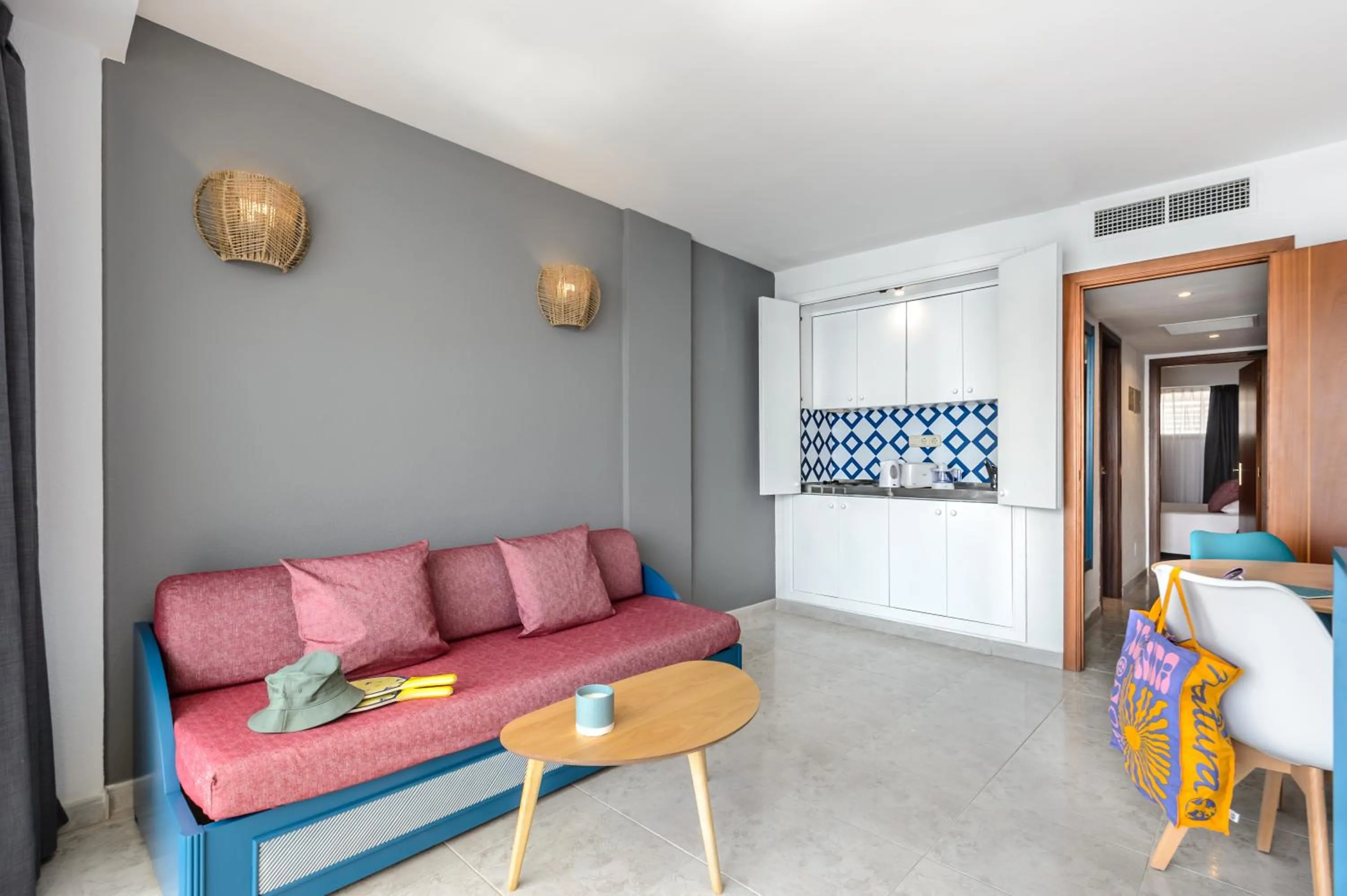 Kitchen or kitchenette in Apartamentos Vibra Jabeque Soul-3SUP