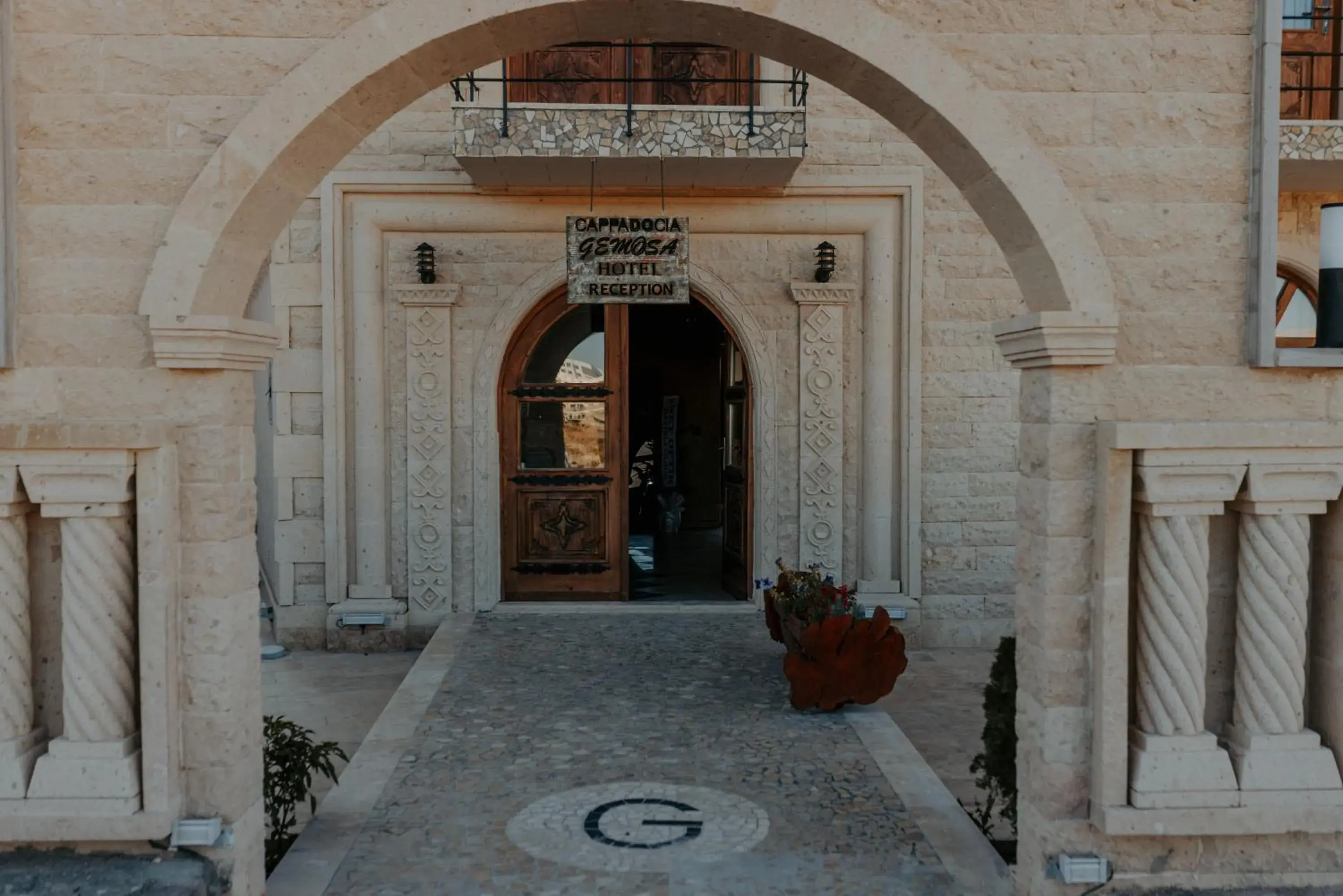 Property building in Gemosa Cappadocia Hotel Property building in Gemosa Cappadocia Hotel