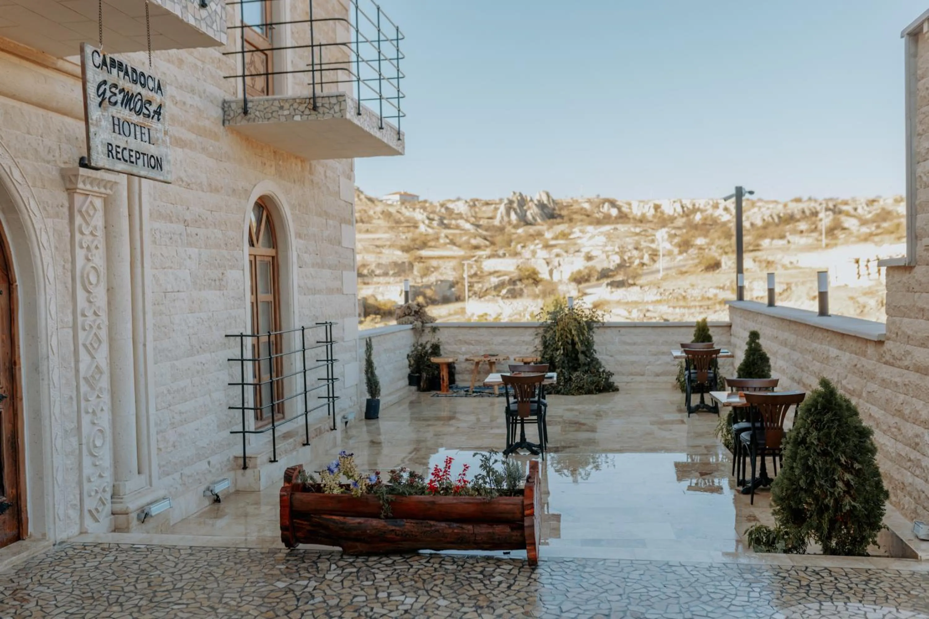 Garden in Gemosa Cappadocia Hotel