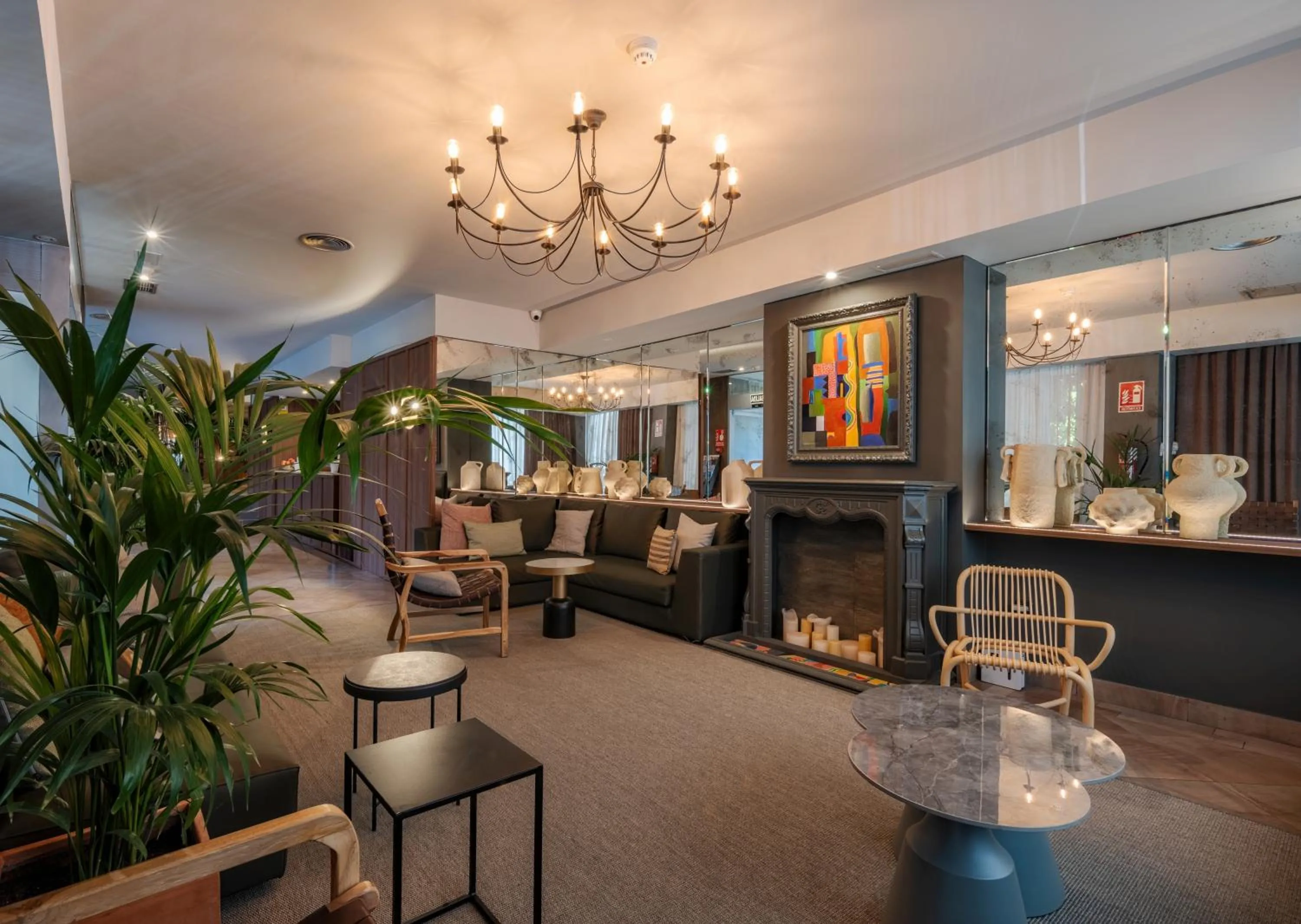 Living room in Luze Castellana