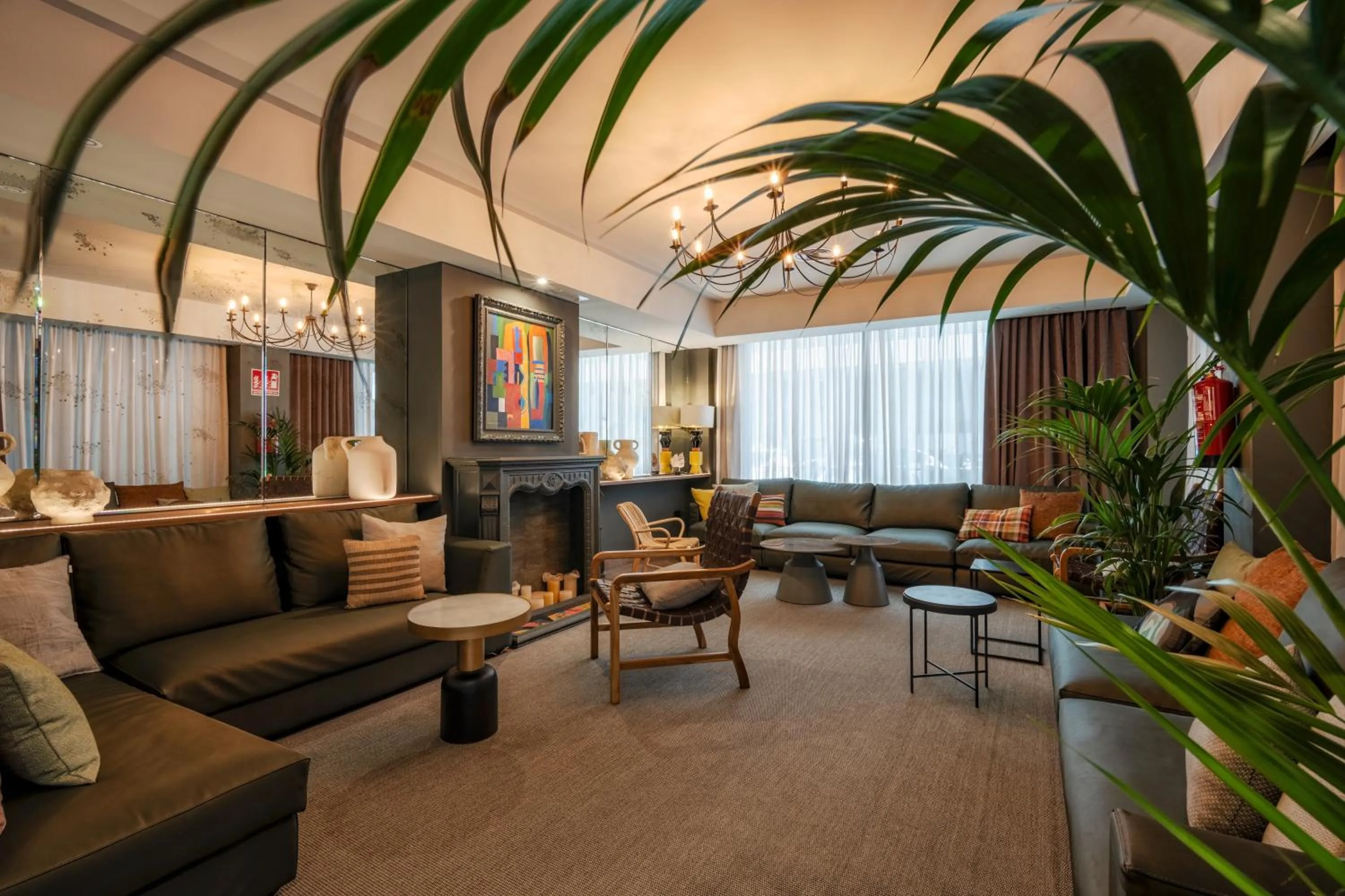 Lobby or reception in Luze Castellana