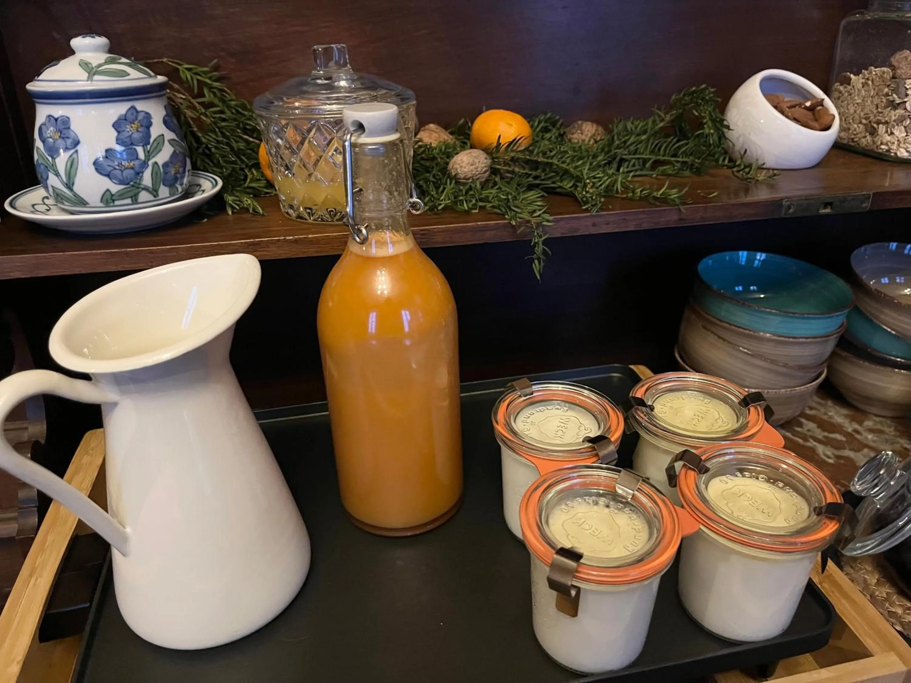 Food and drinks in Mercier de Montigny - Les Chambres du Beffroi - SPA et Massage