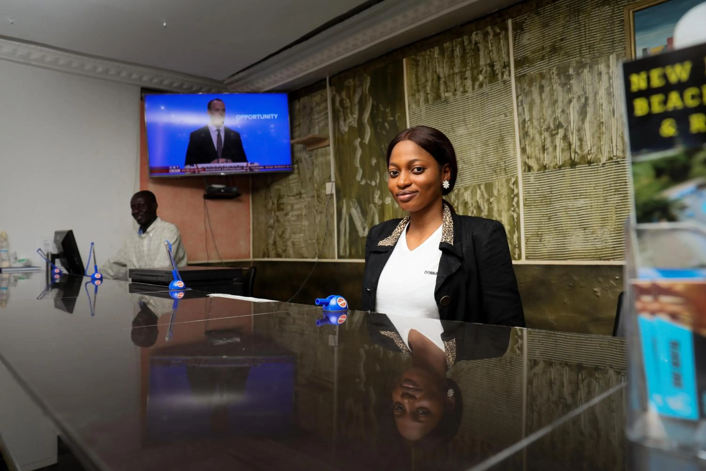 Lobby or reception in Mansea Beach Hotel