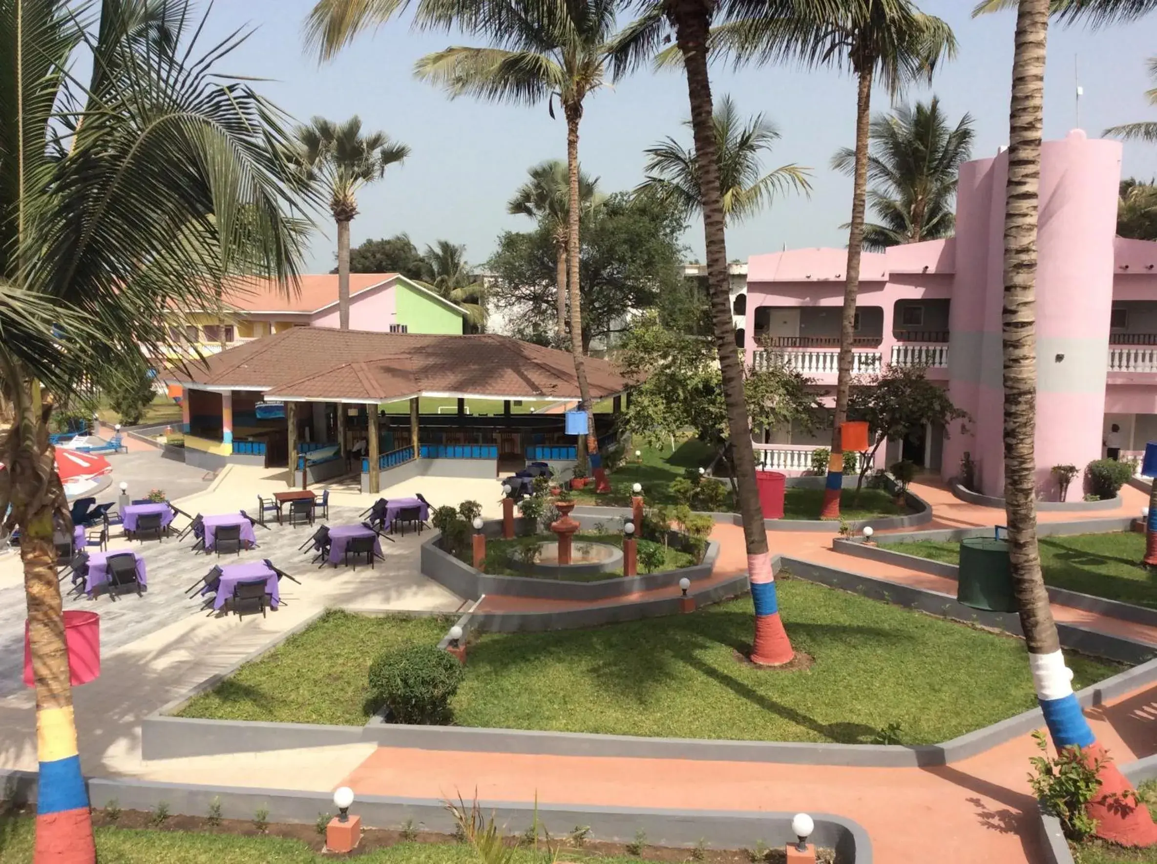 Property building in Mansea Beach Hotel Property building in Mansea Beach Hotel