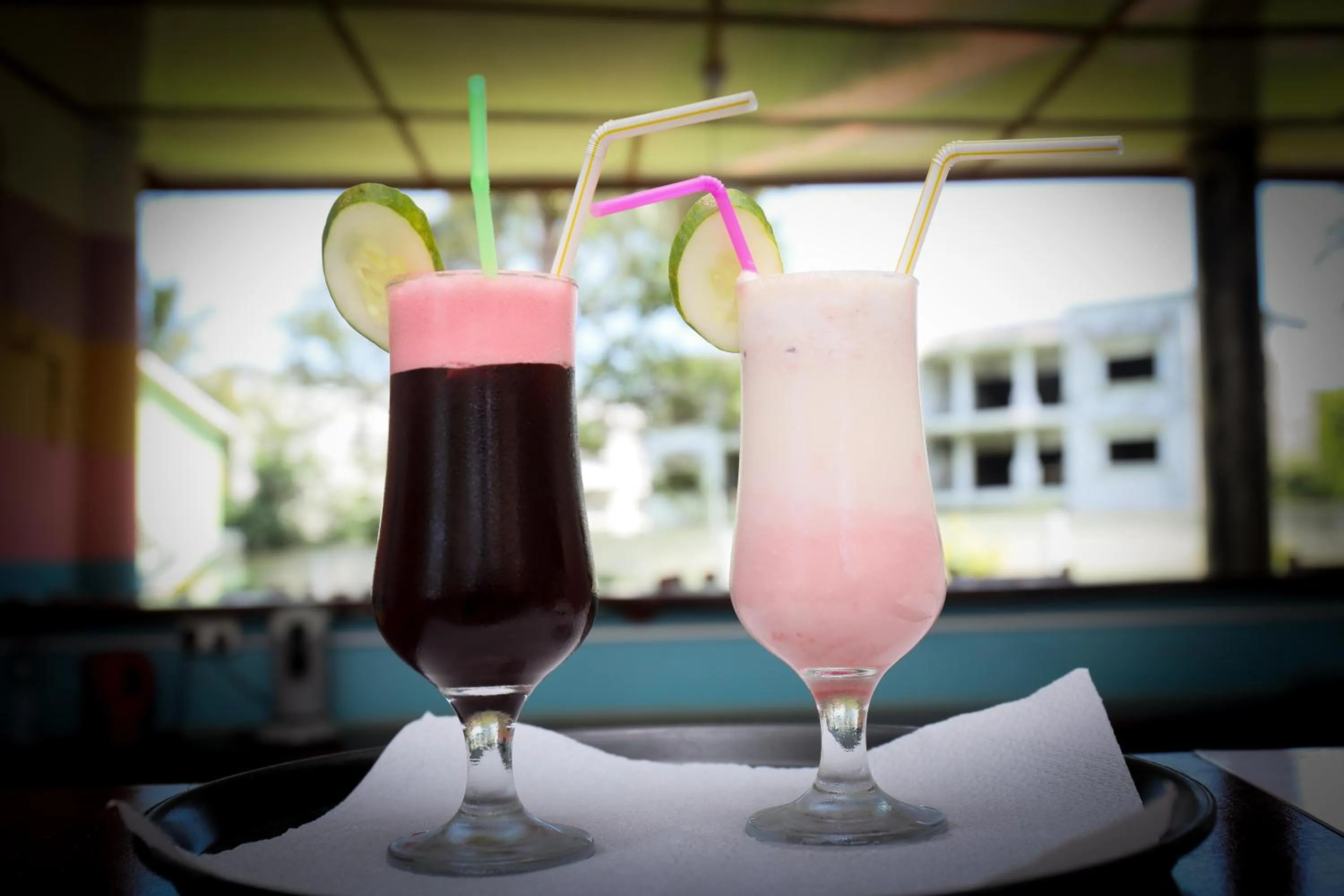 Drinks in Mansea Beach Hotel