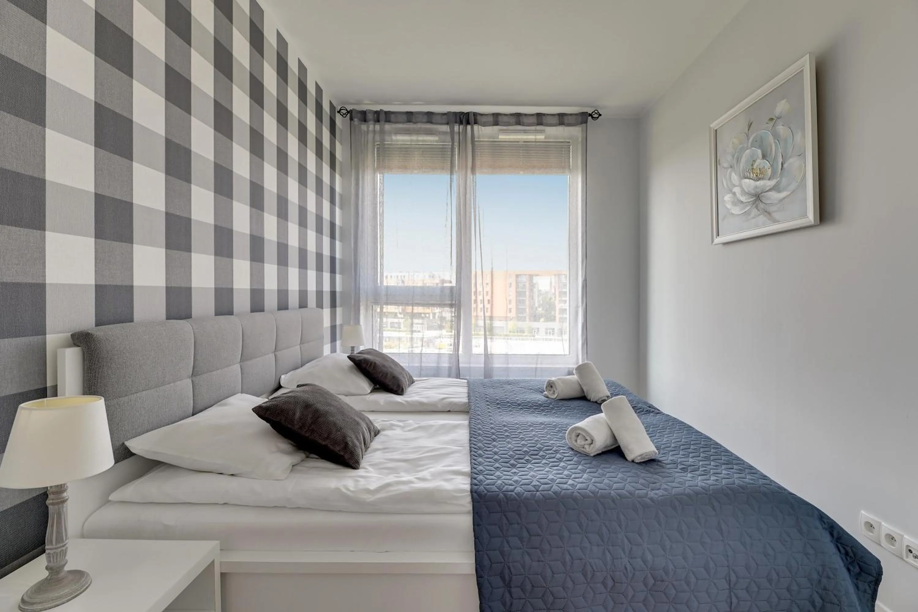 Bed in RentPlanet - Apartamenty Chlebova II