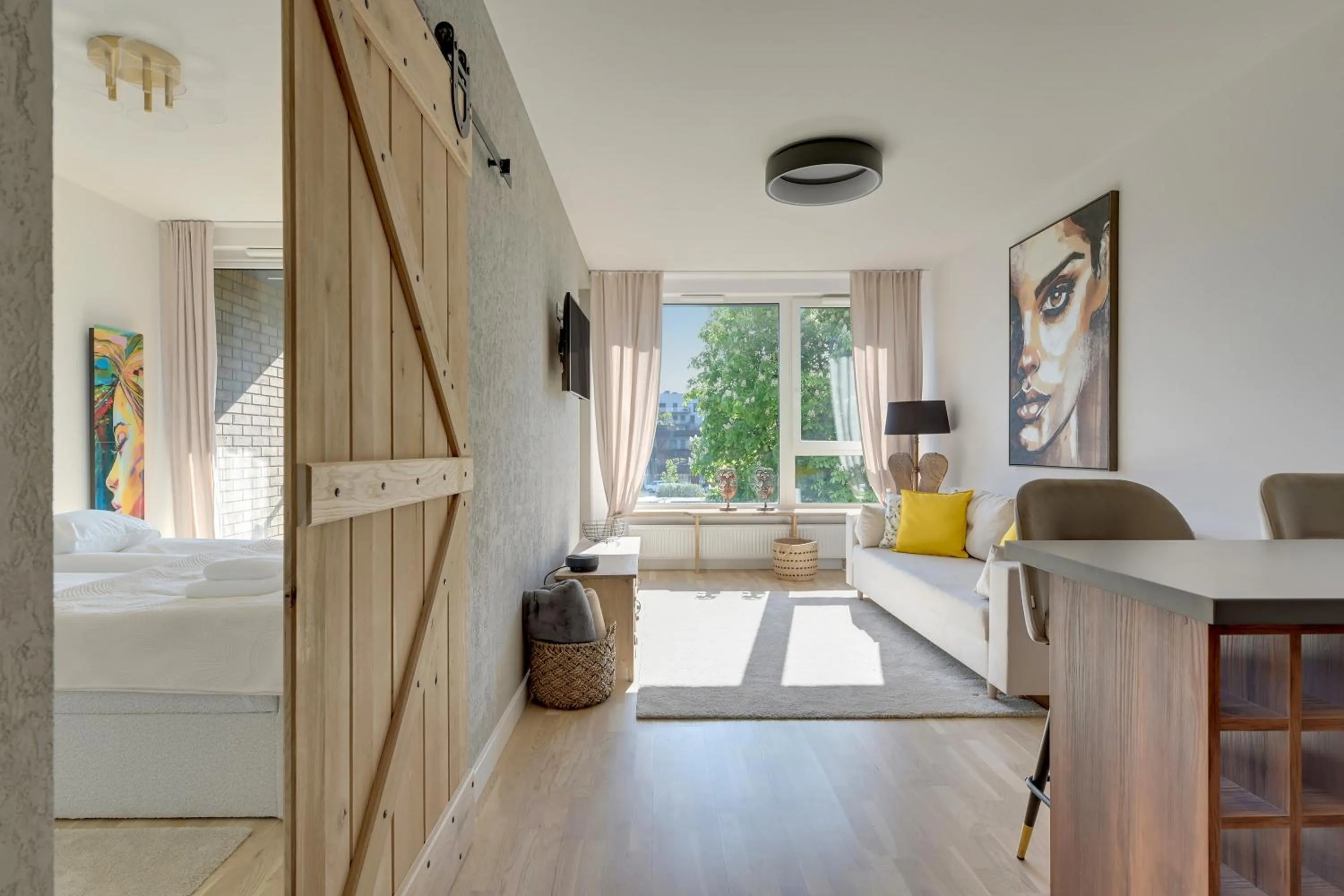 Bed in RentPlanet - Apartamenty Chlebova II