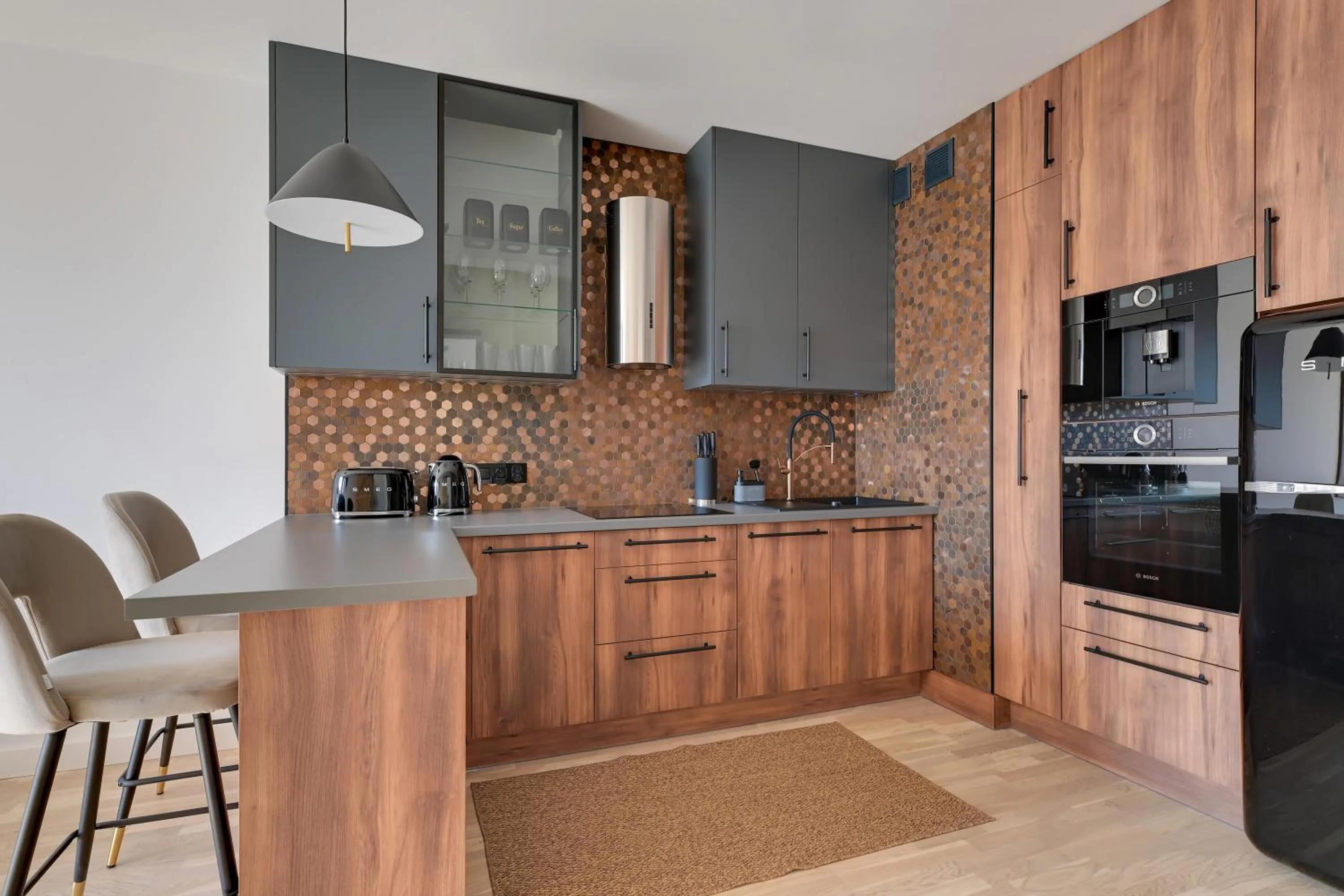 Kitchen or kitchenette in RentPlanet - Apartamenty Chlebova II