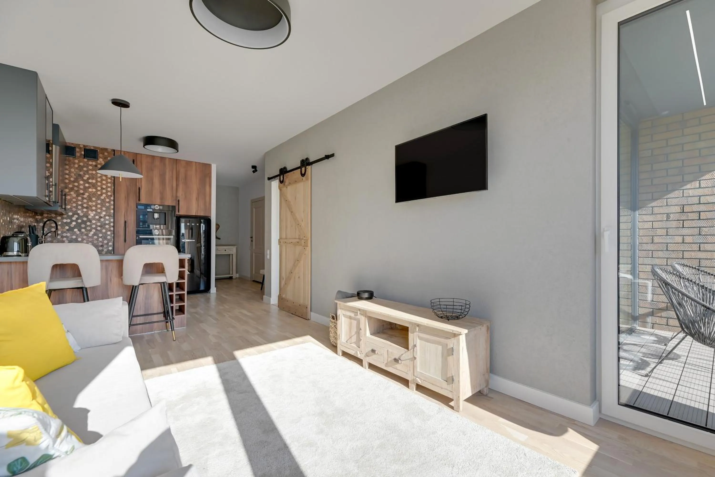 TV and multimedia in RentPlanet - Apartamenty Chlebova II