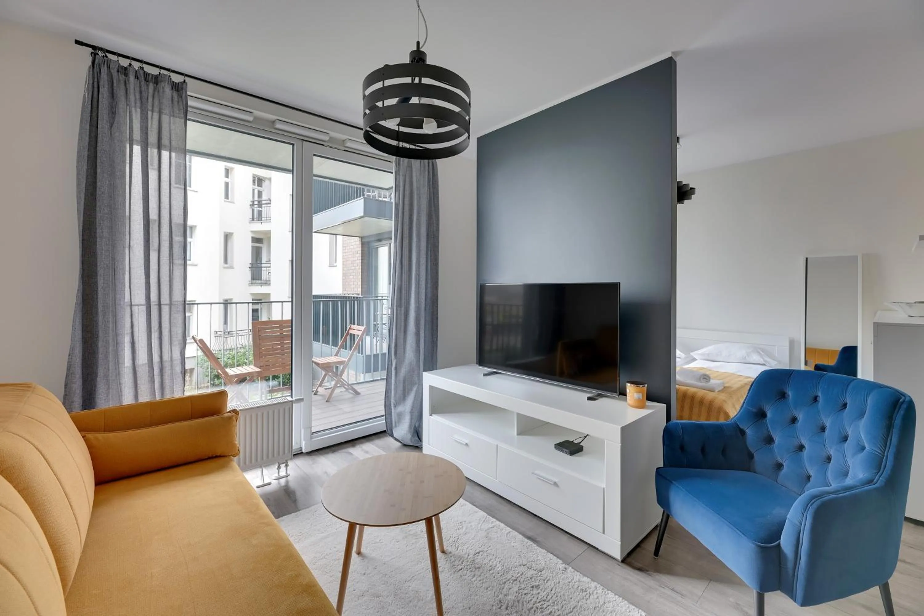 Bed in RentPlanet - Apartamenty Chlebova II