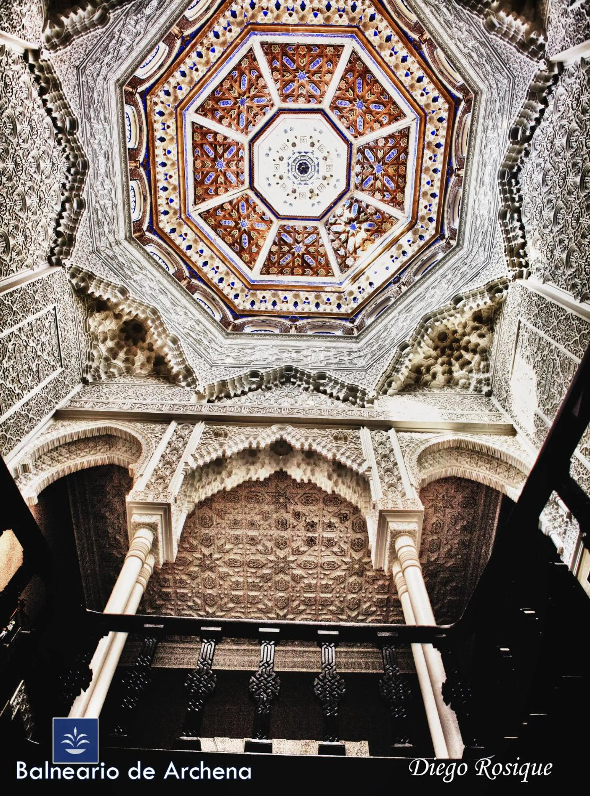 Decorative detail in Balneario de Archena - Hotel Termas