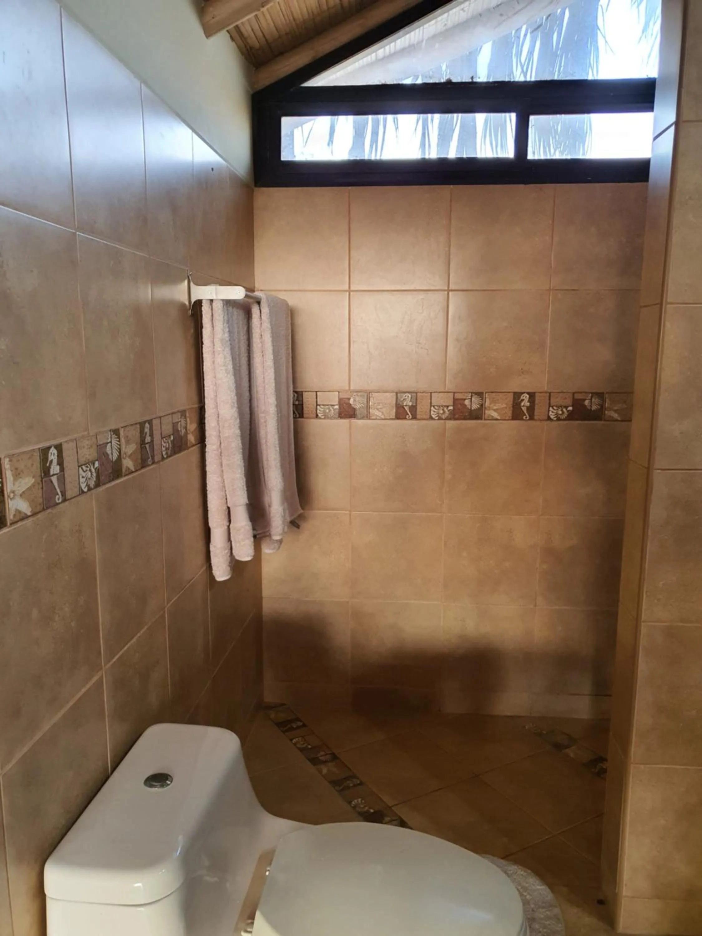 Shower in Oasis de Vichayito