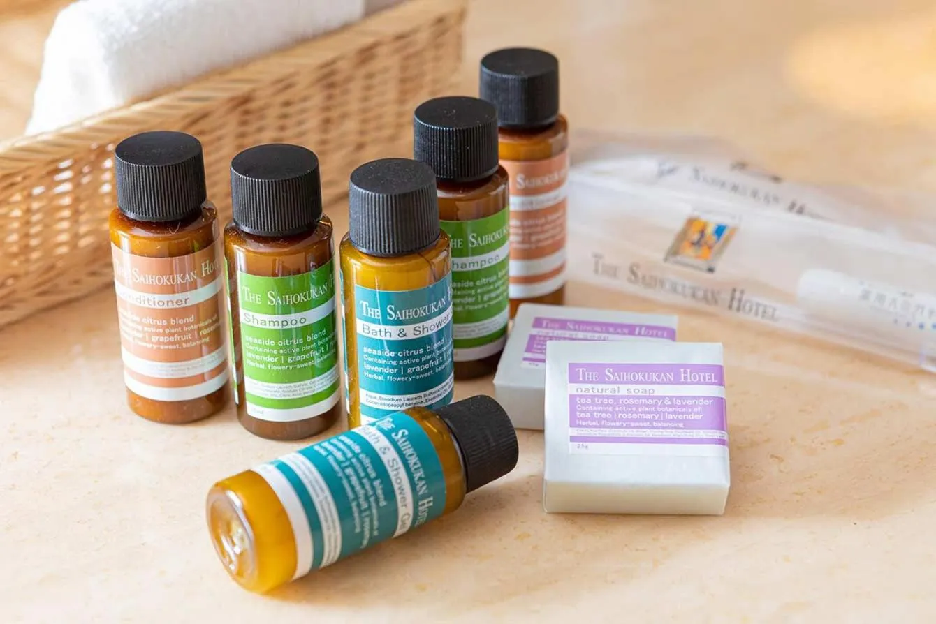 Bathroom in The Saihokukan Hotel