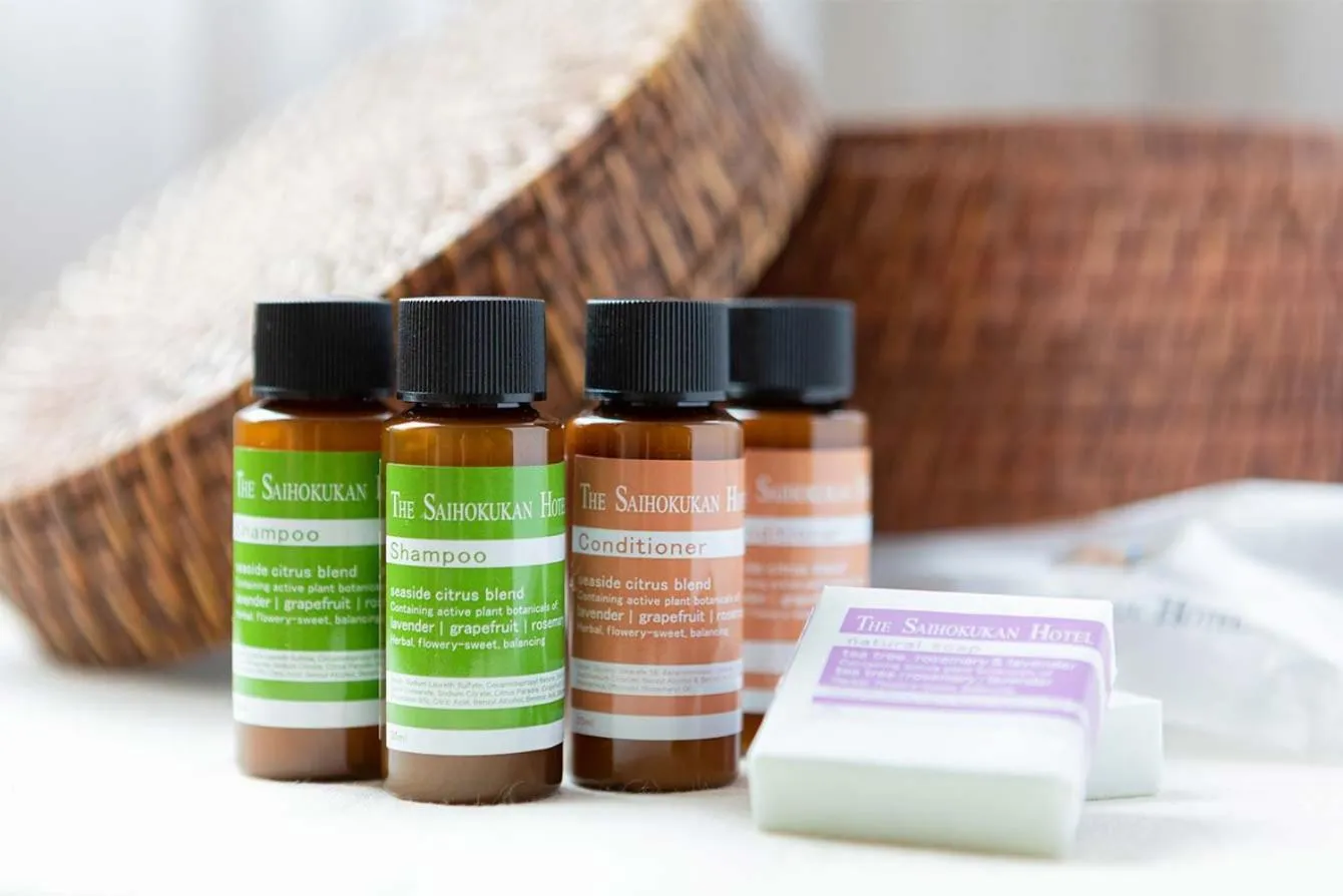 Bathroom in The Saihokukan Hotel