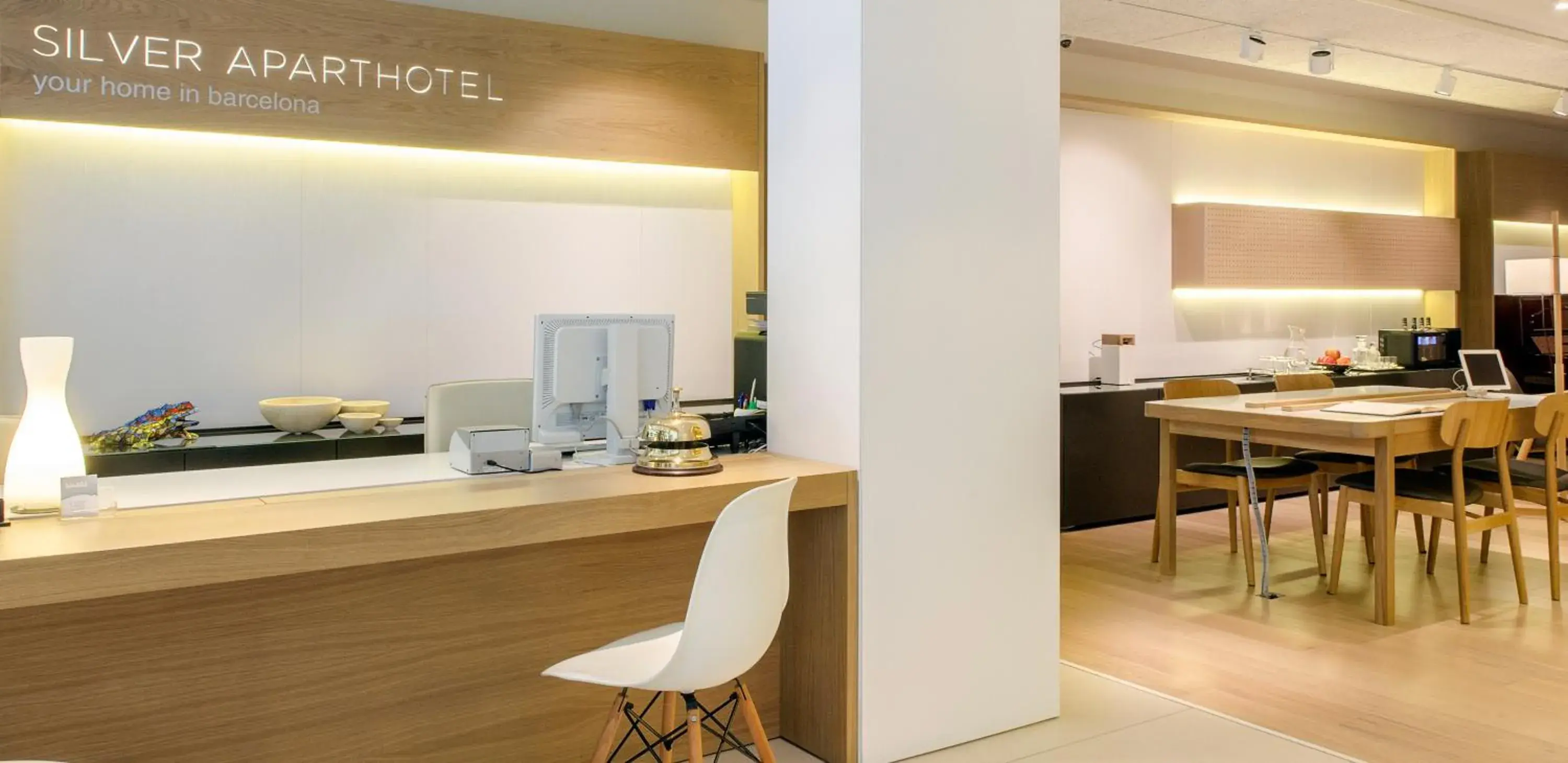 Lobby or reception in Aparthotel Silver Lobby or reception in Aparthotel Silver