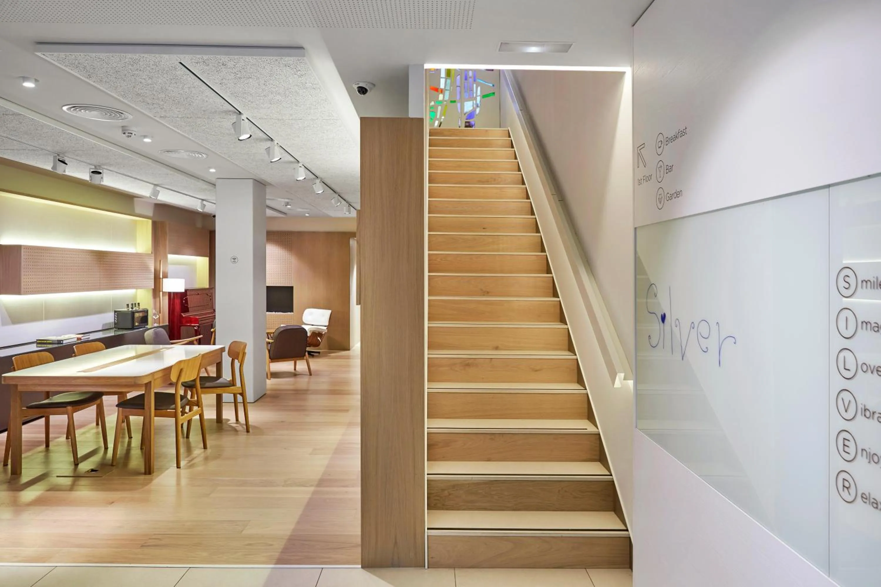 Lobby or reception in Aparthotel Silver