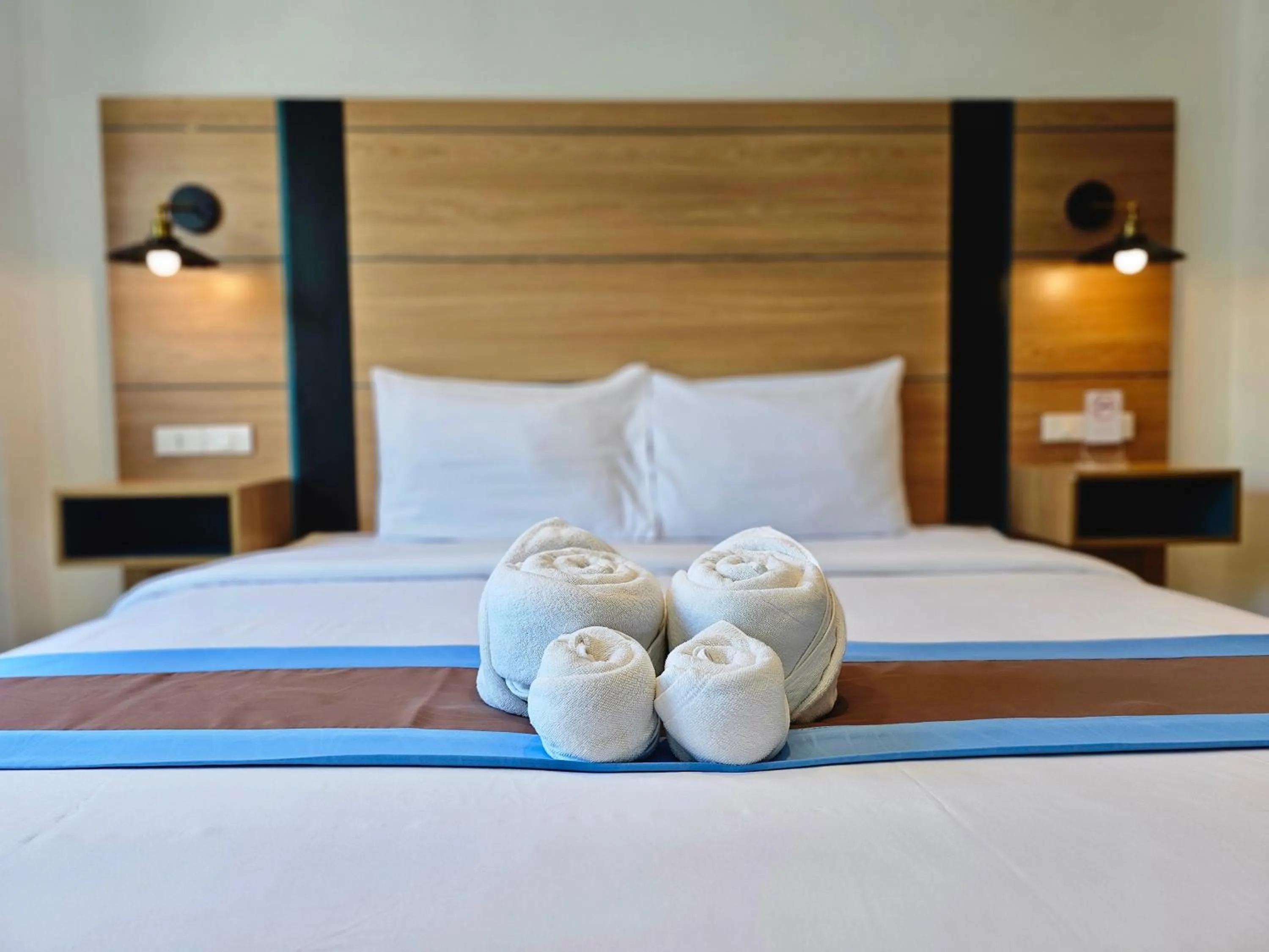 Bed in The Base Inn Pattaya