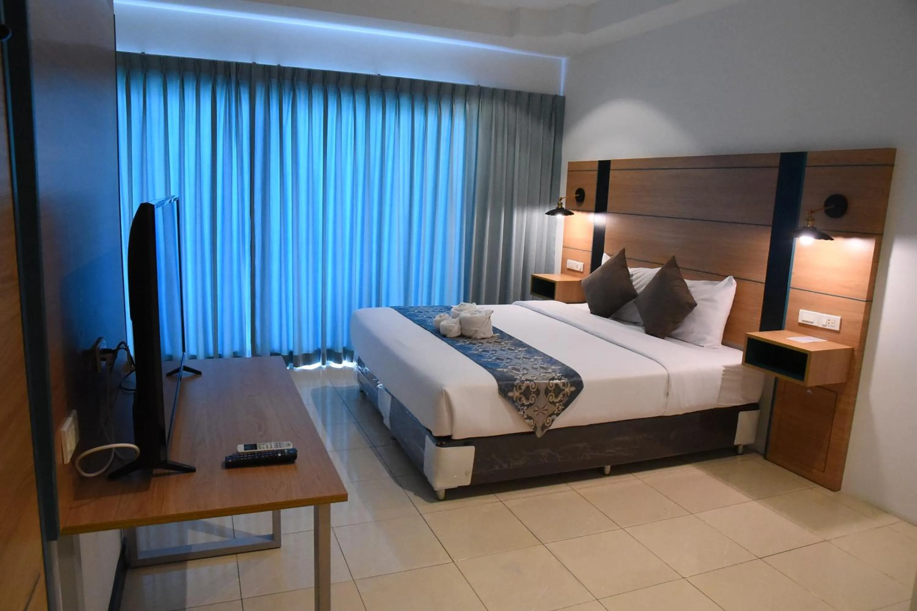 Bed in The Base Inn Pattaya