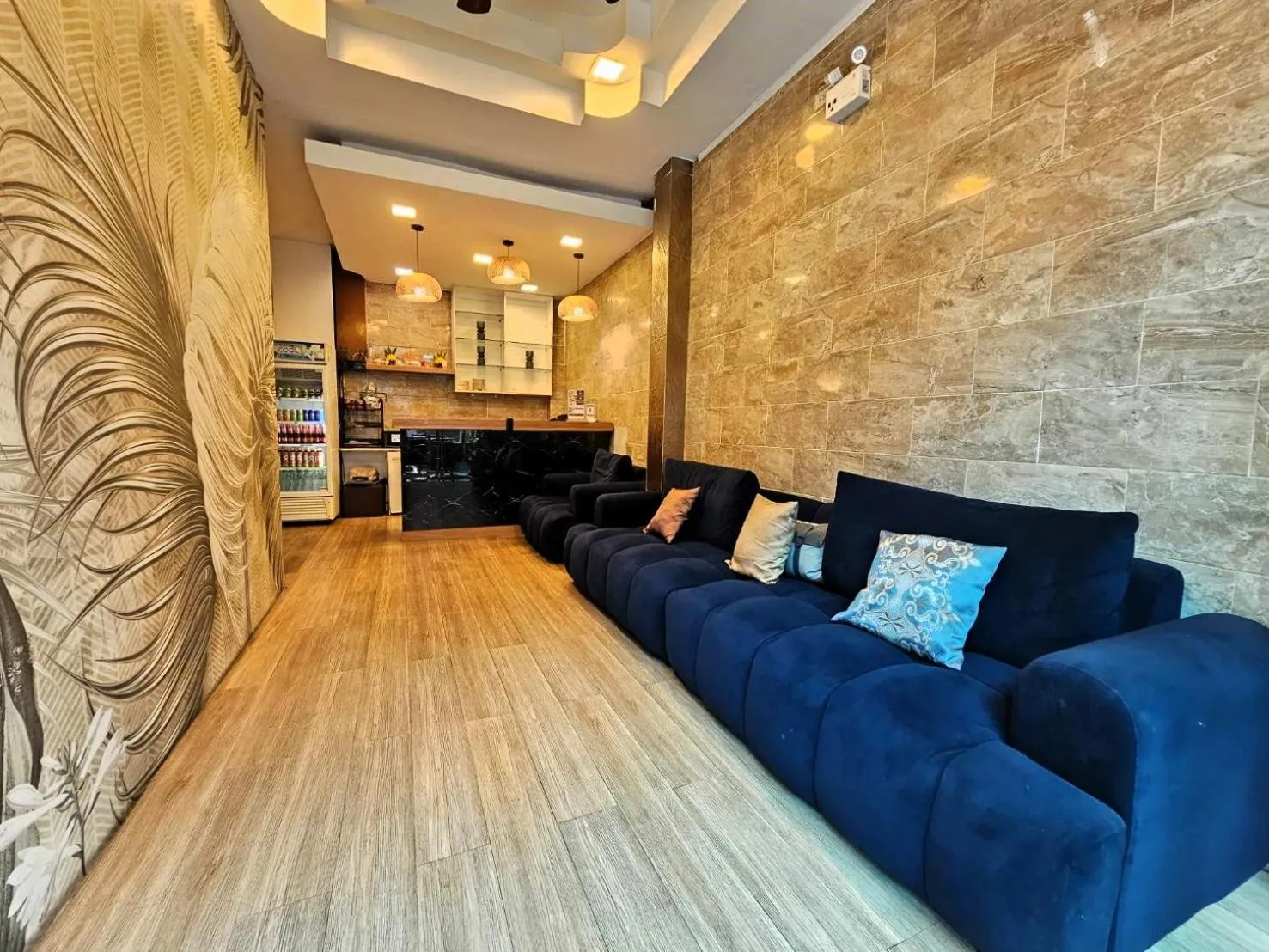 Lobby or reception in The Base Inn Pattaya