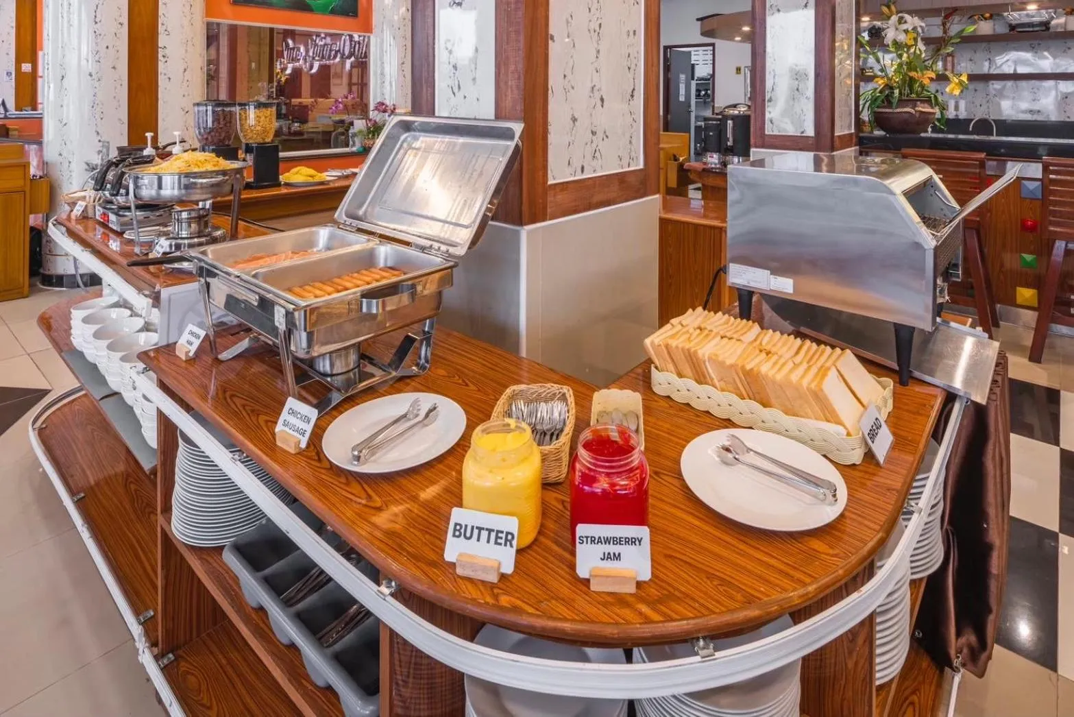 Buffet breakfast in Sun Shine Patong