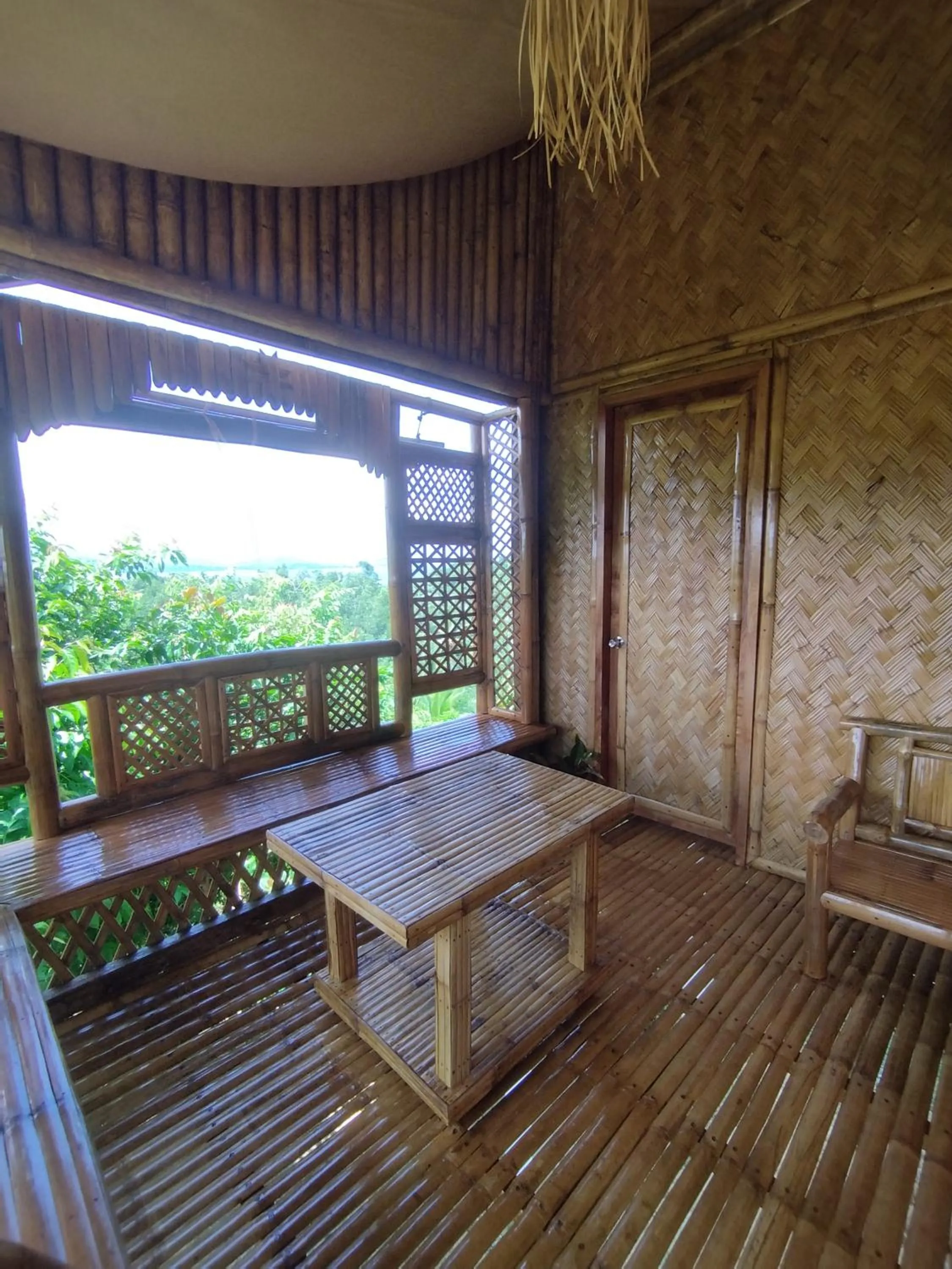Patio in Ocean Green Eco Lodge