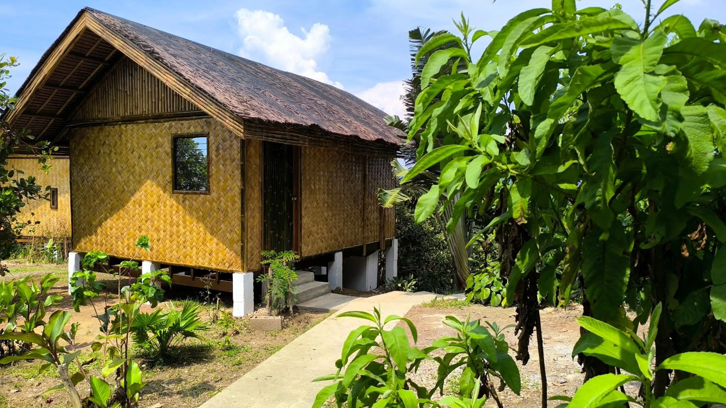 Bedroom in Ocean Green Eco Lodge