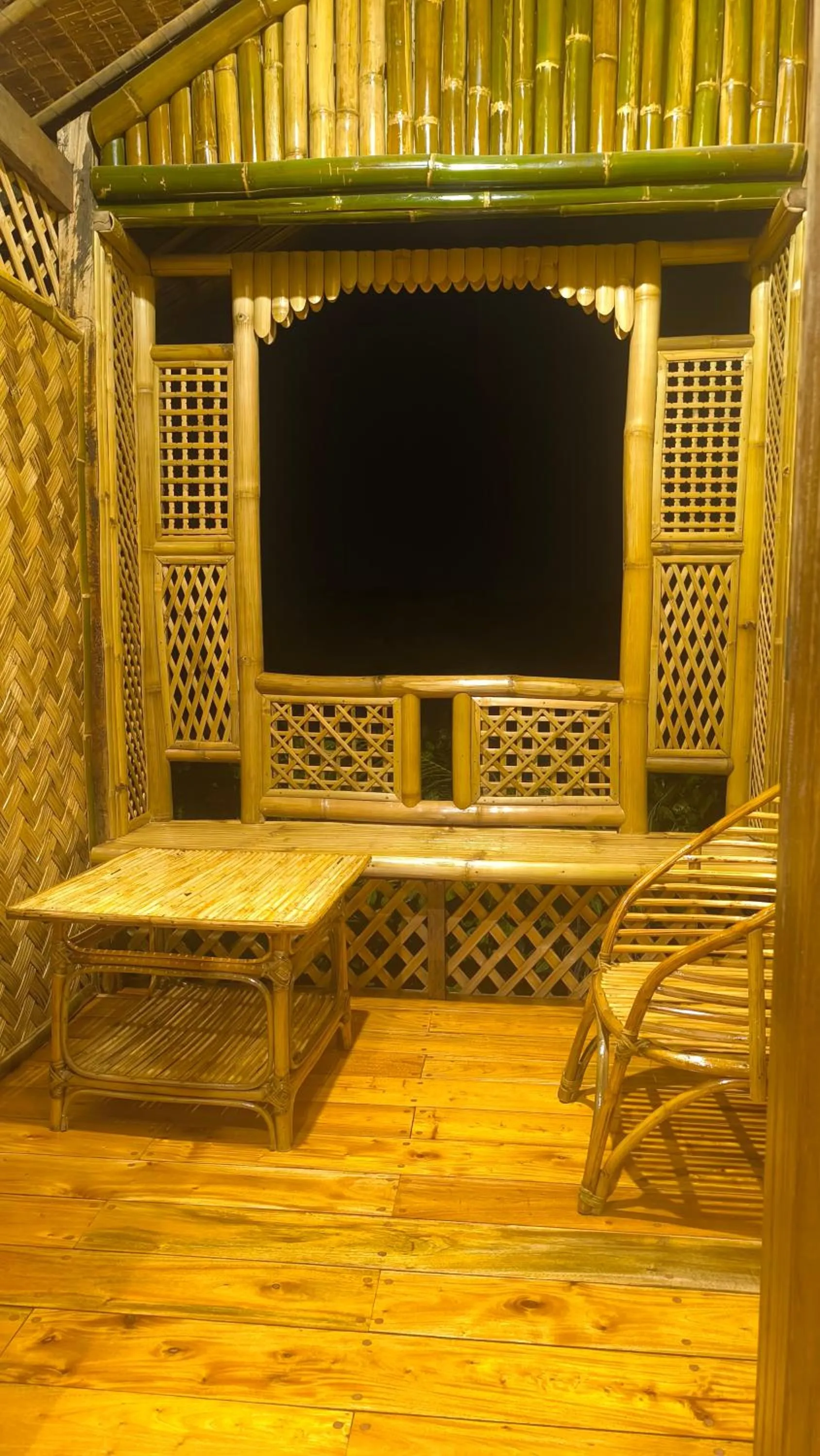 Balcony/Terrace in Ocean Green Eco Lodge