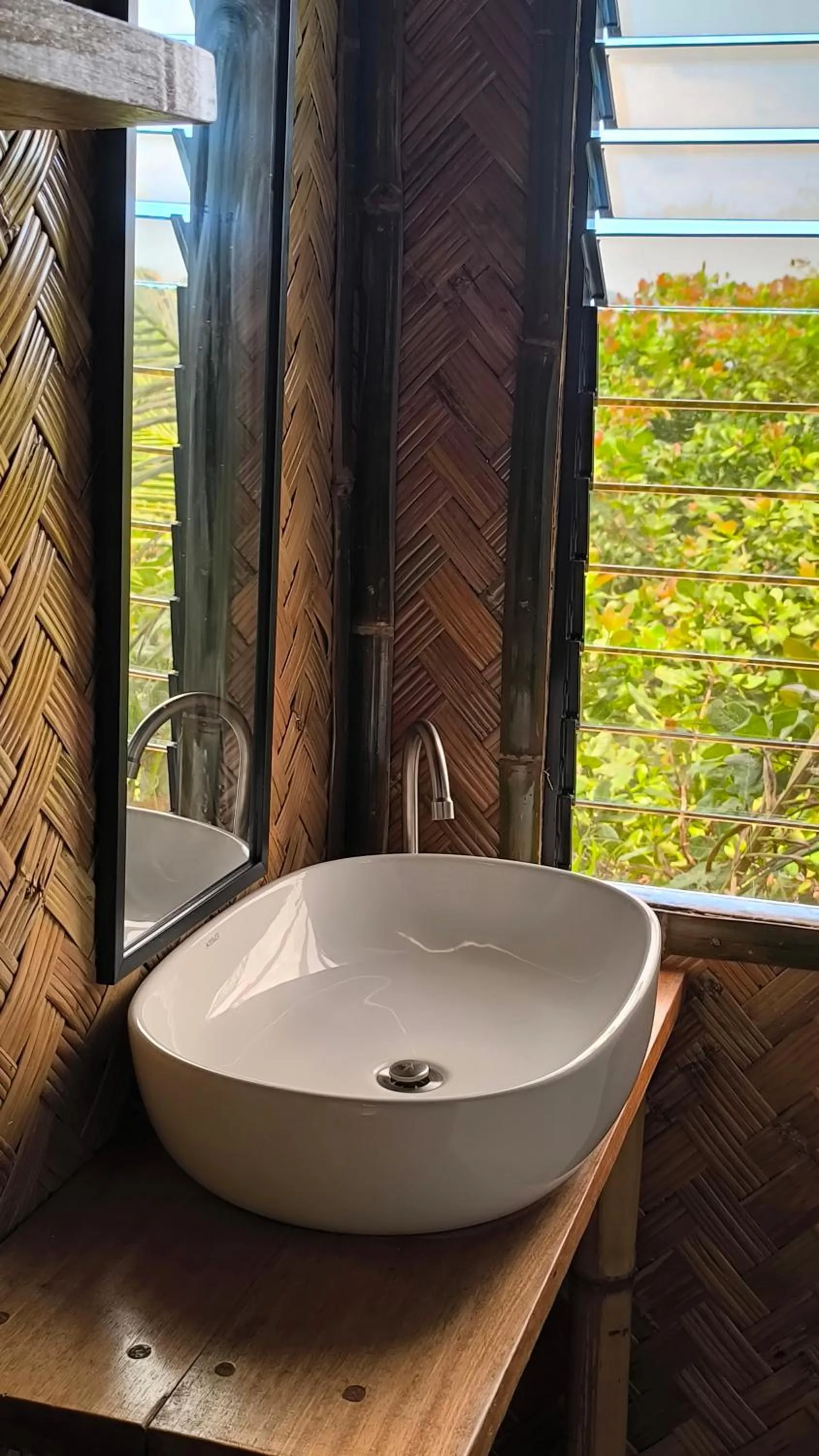 Bathroom in Ocean Green Eco Lodge