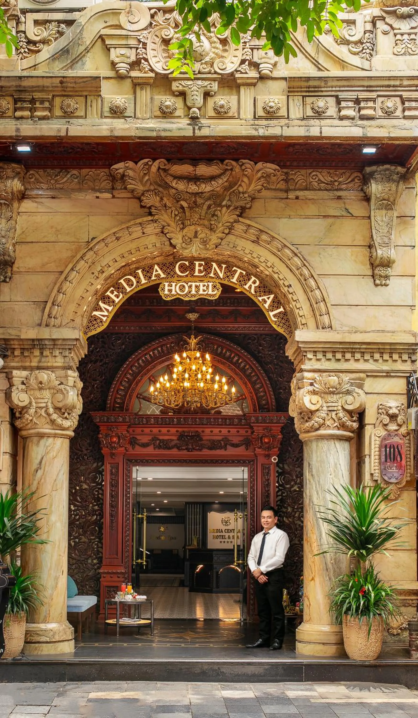 Property building in Media Central Hotel & Spa