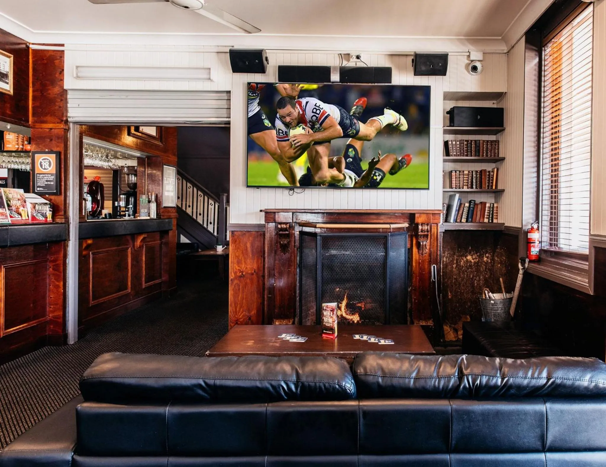 Communal lounge/ TV room in Family Hotel