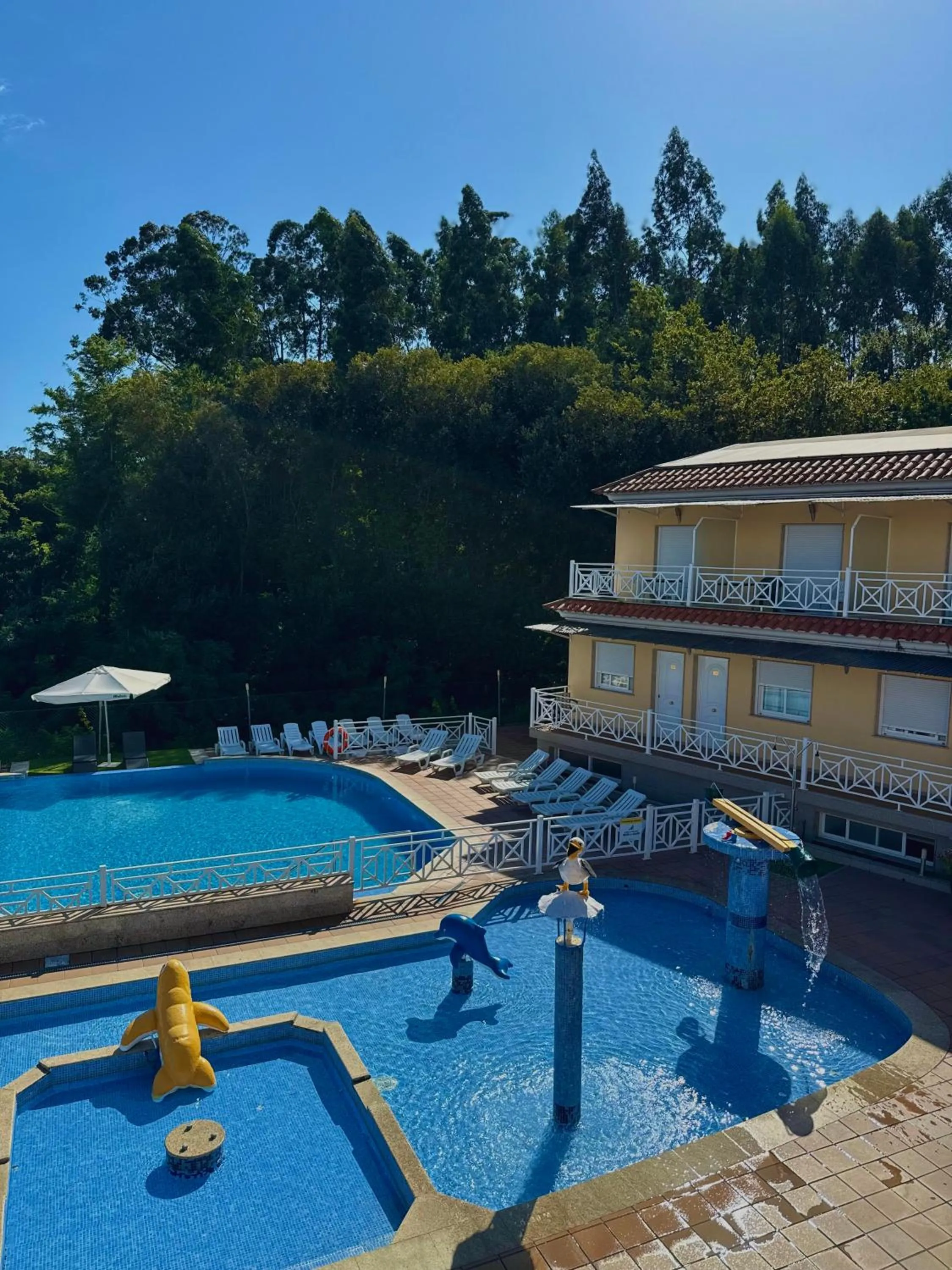Swimming pool in Sun Galicia Hotel y Apartamentos