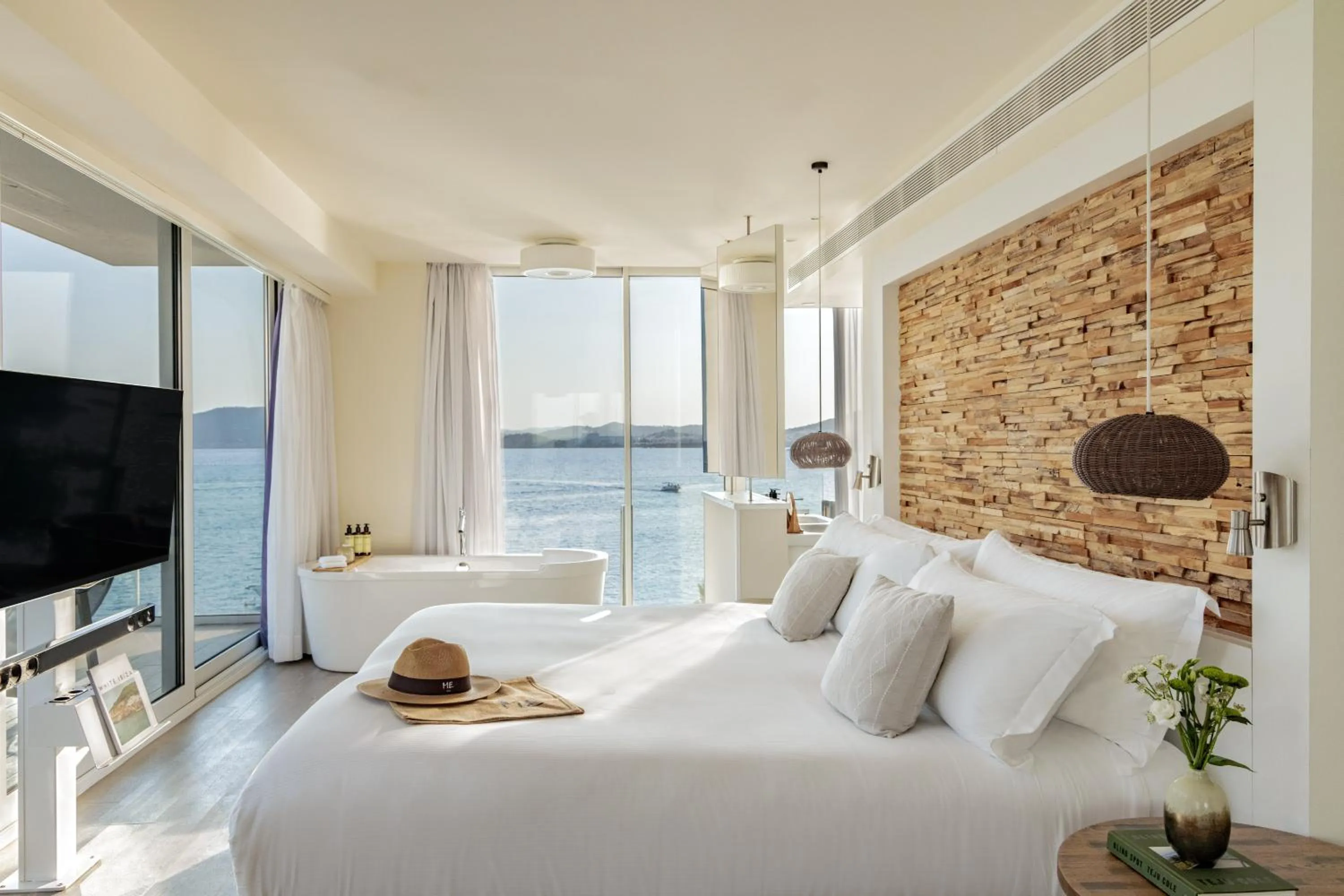 Bed in ME Ibiza - The Leading Hotels of the World