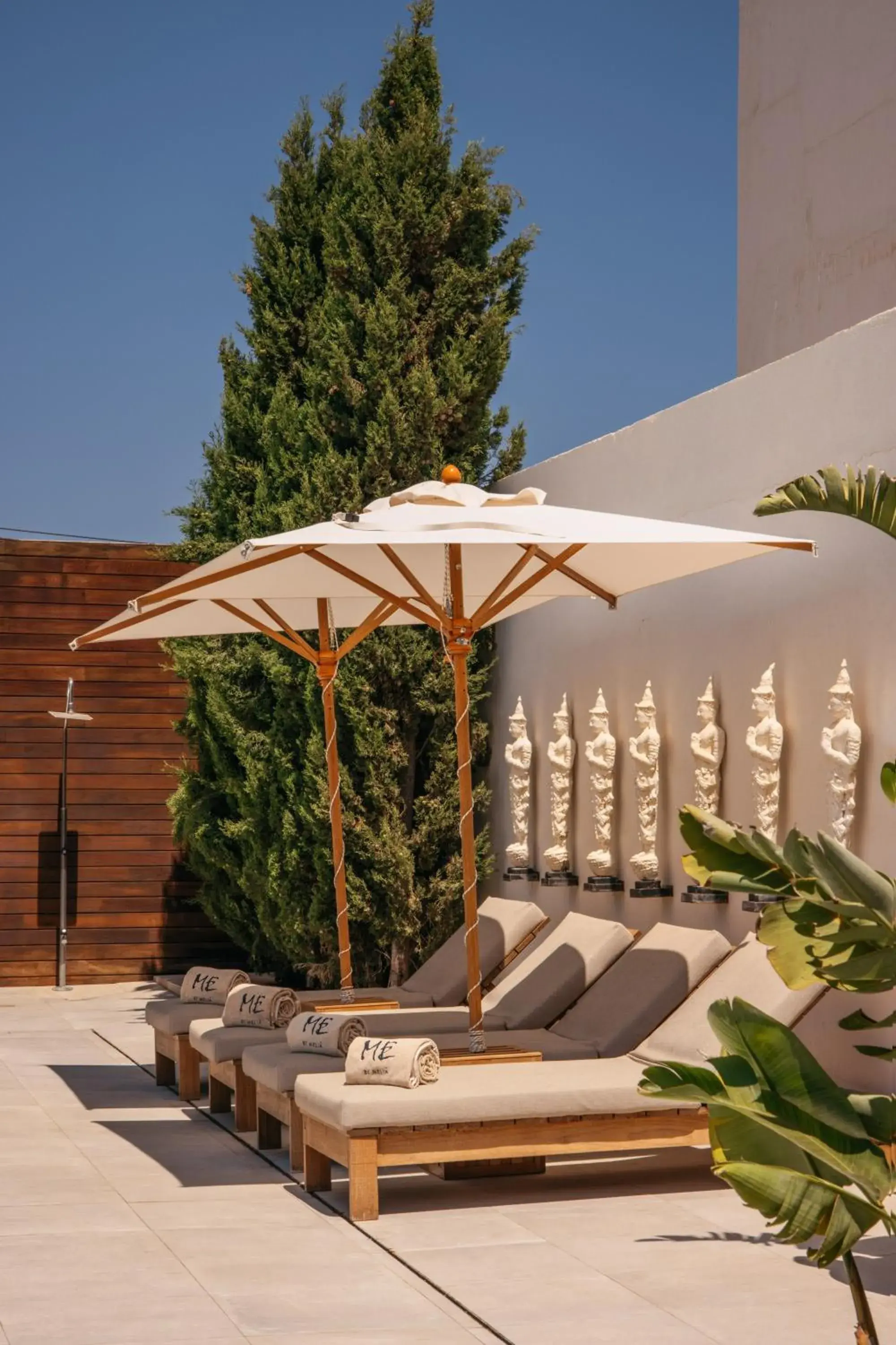 Swimming pool in ME Ibiza - The Leading Hotels of the World Swimming pool in ME Ibiza - The Leading Hotels of the World