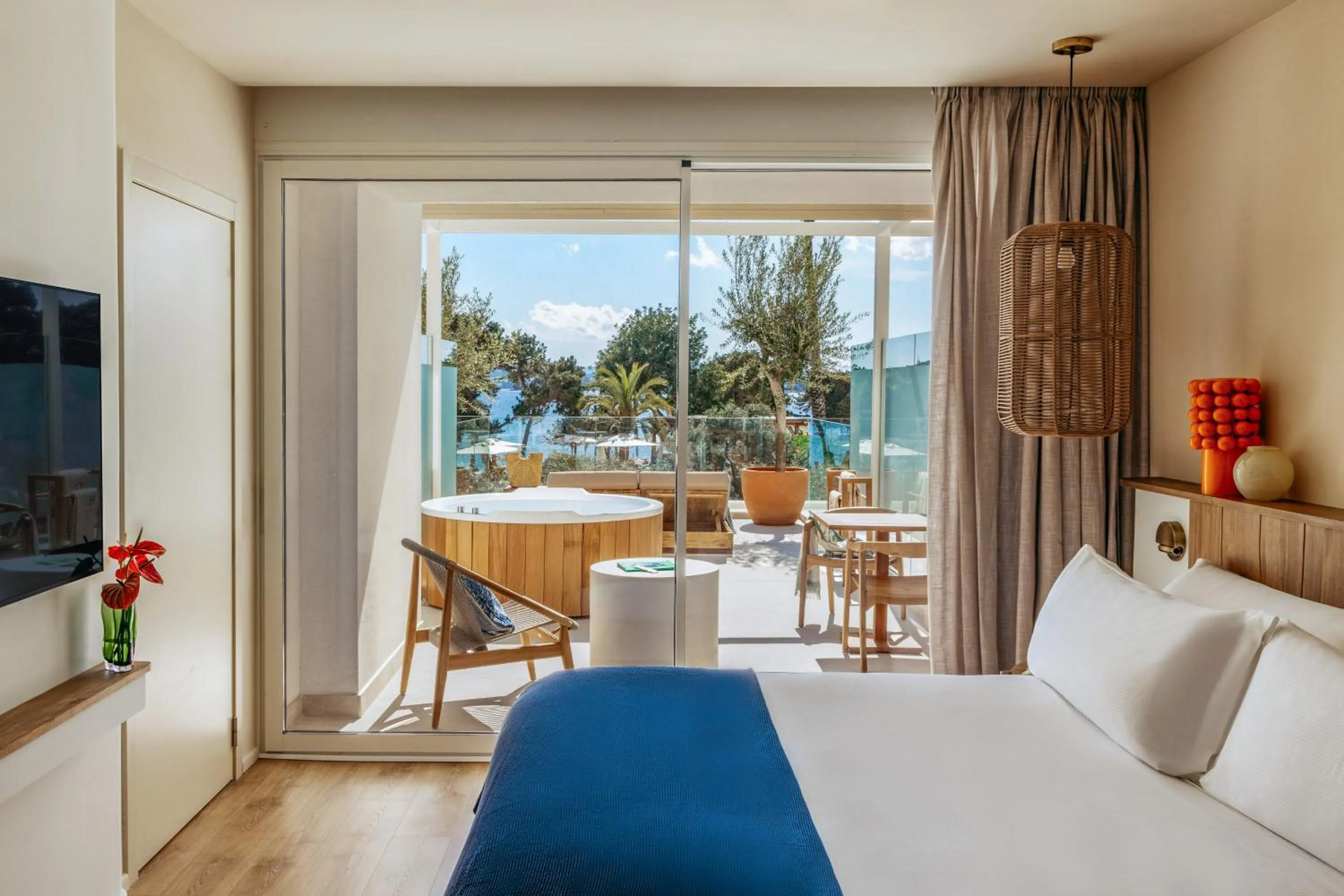 Bed in ME Ibiza - The Leading Hotels of the World