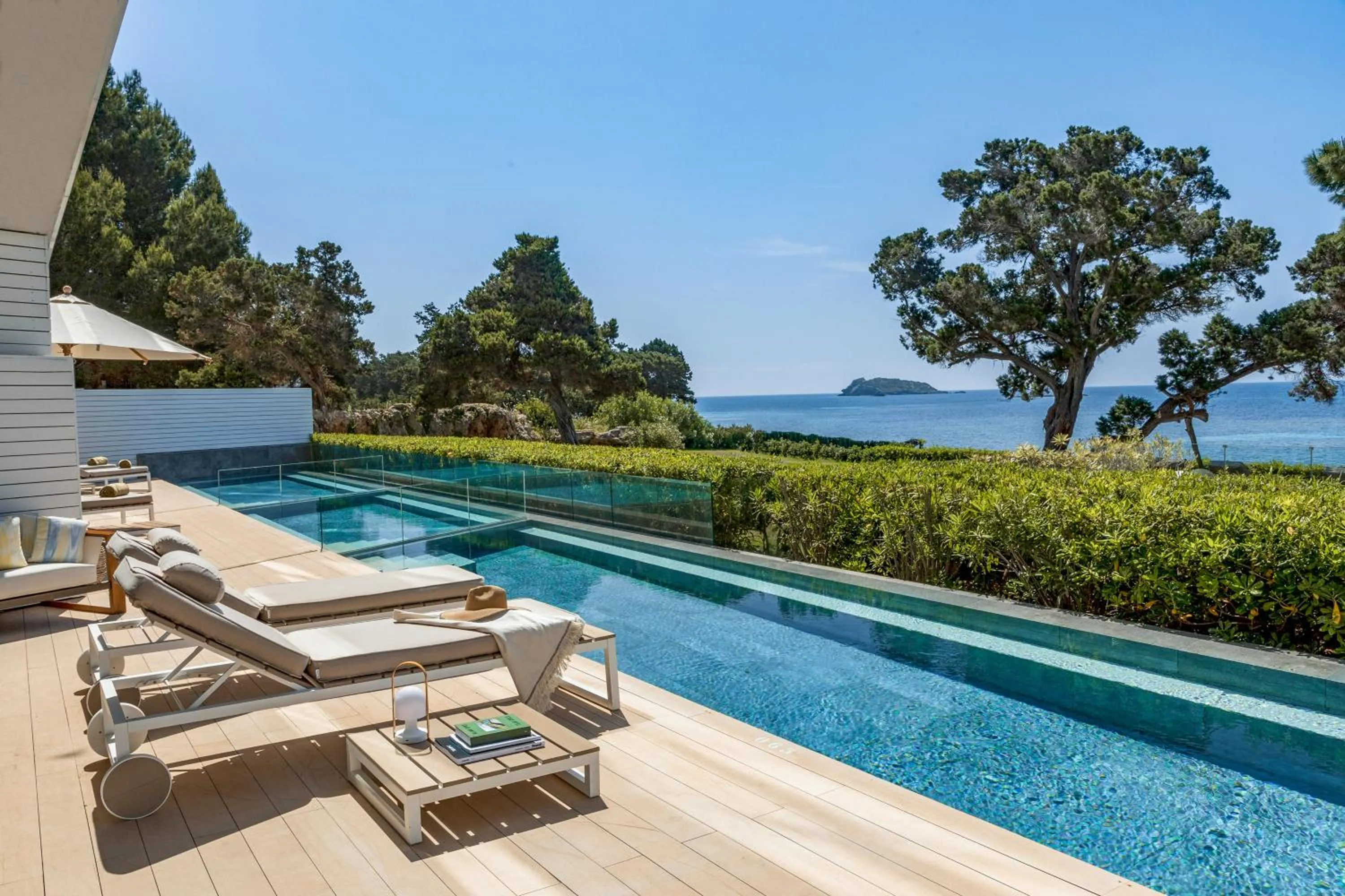 Patio in ME Ibiza - The Leading Hotels of the World