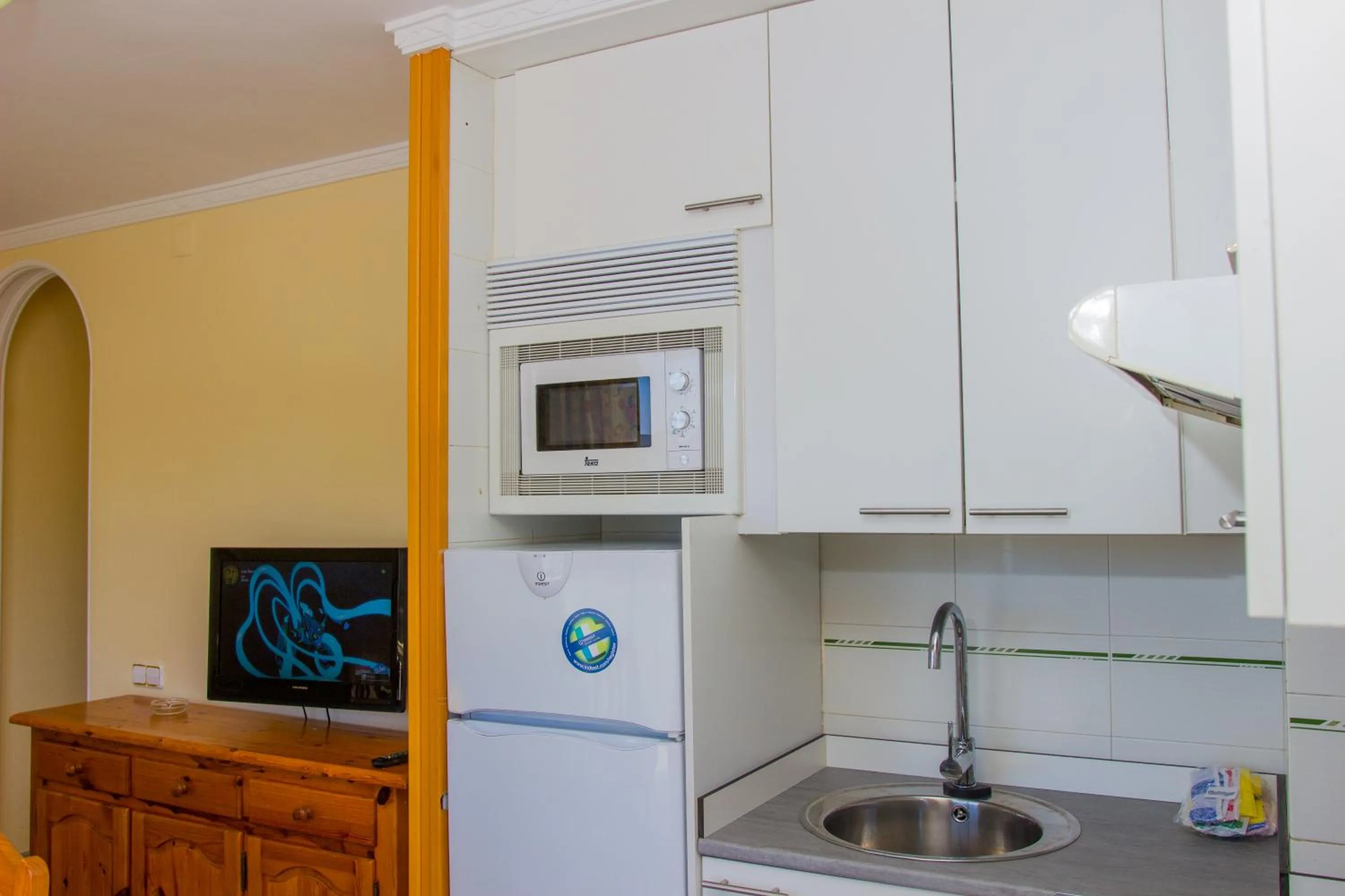 Kitchen or kitchenette in Rentalmar Arquus Park