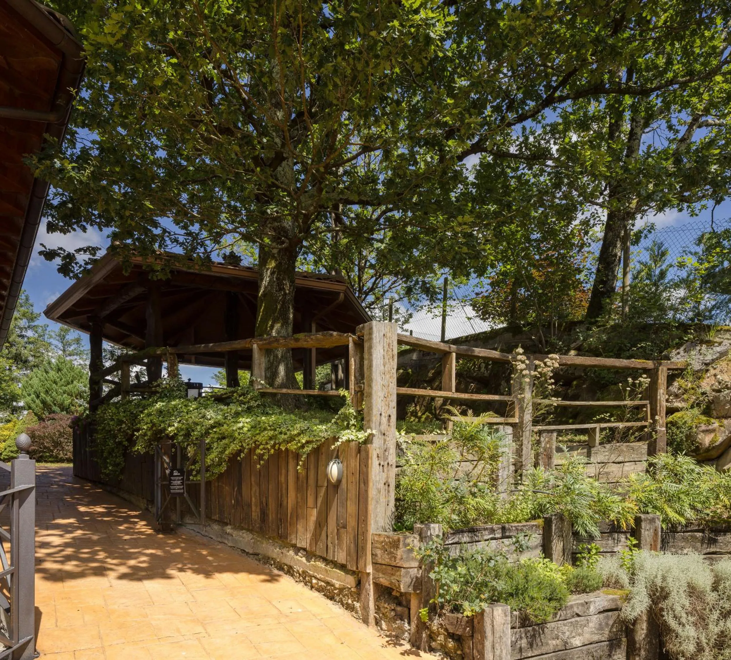 Garden in Hotel & Spa Etxegana