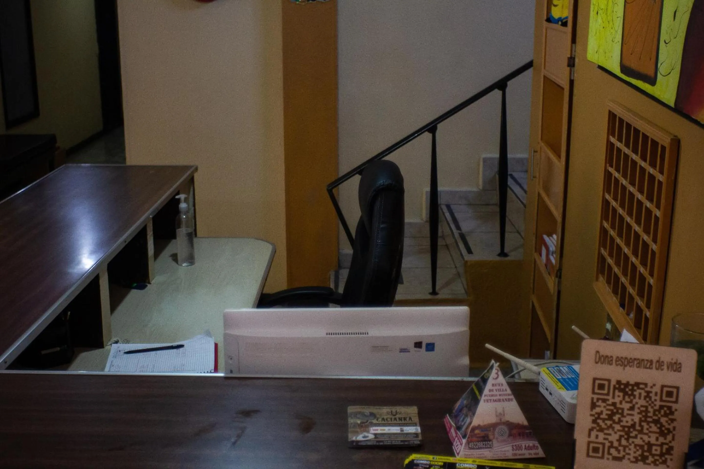 Lobby or reception in OYO Hotel Colón, Plaza Bicentenario, Zacatecas Centro