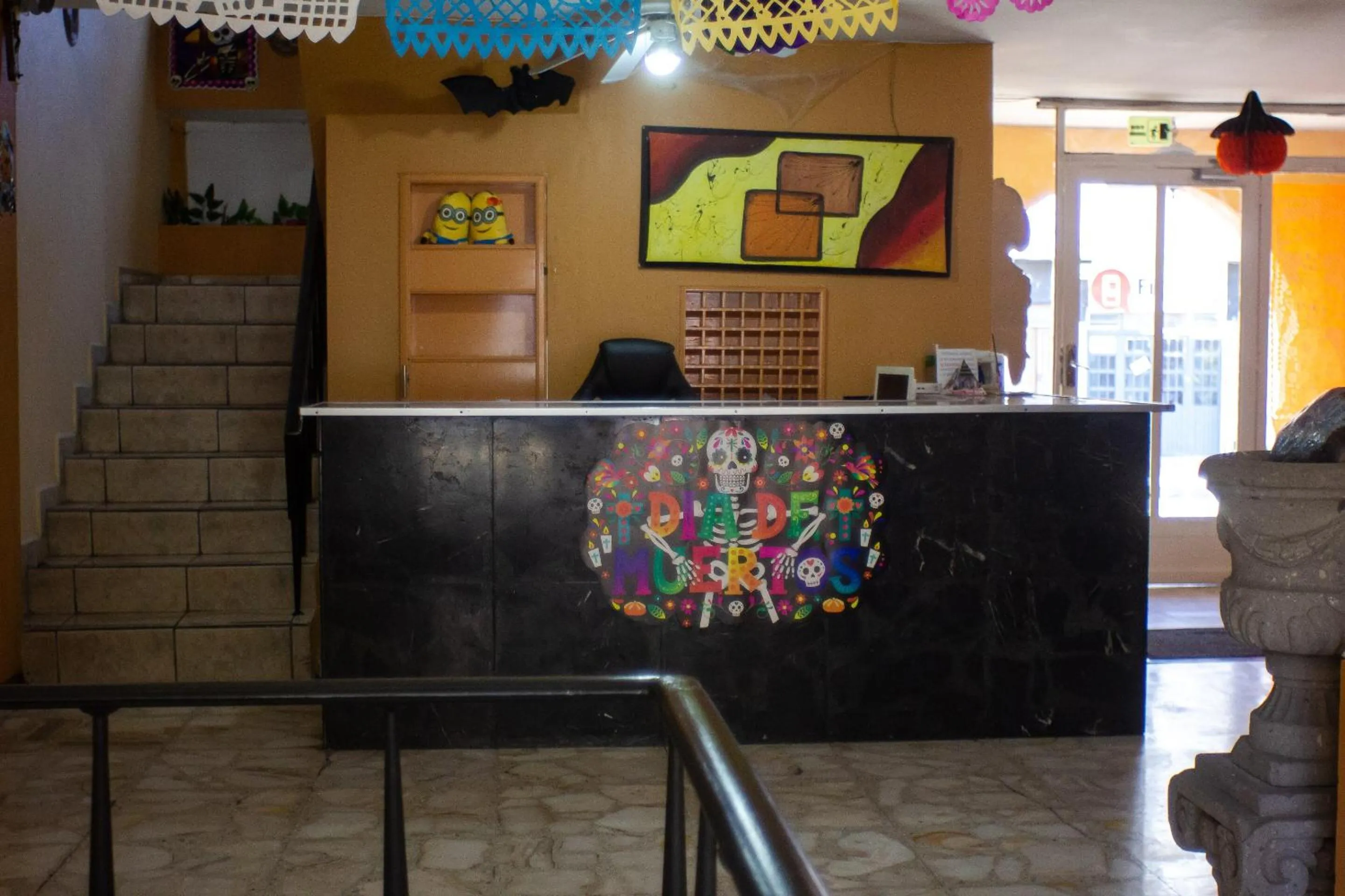 Lobby or reception in OYO Hotel Colón, Plaza Bicentenario, Zacatecas Centro