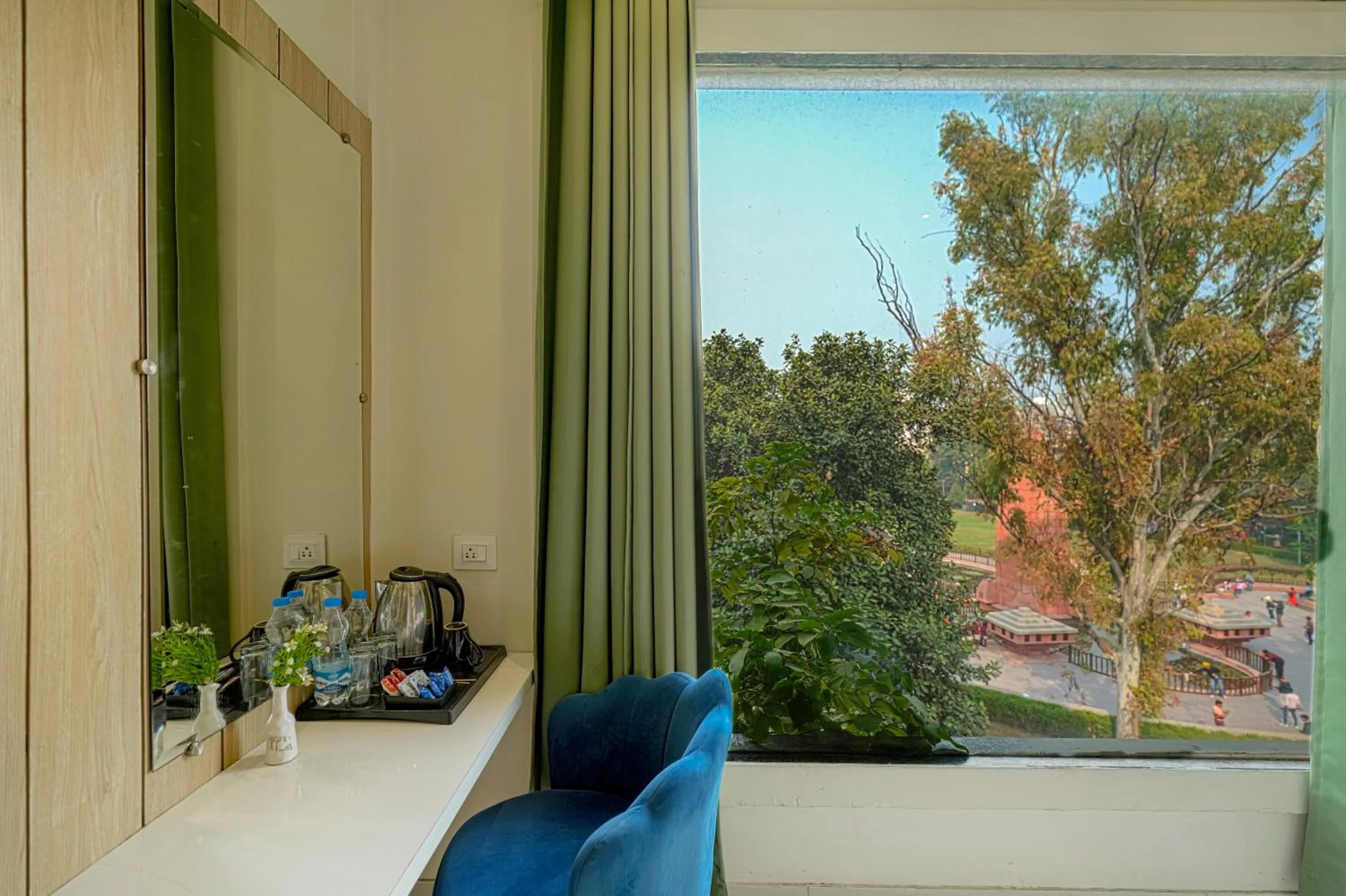 Garden in Hotel Global Inn