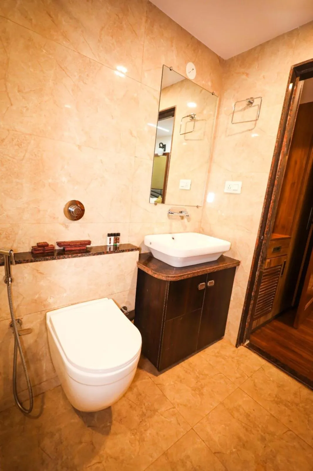 Toilet in Vagator Downtown By VDP