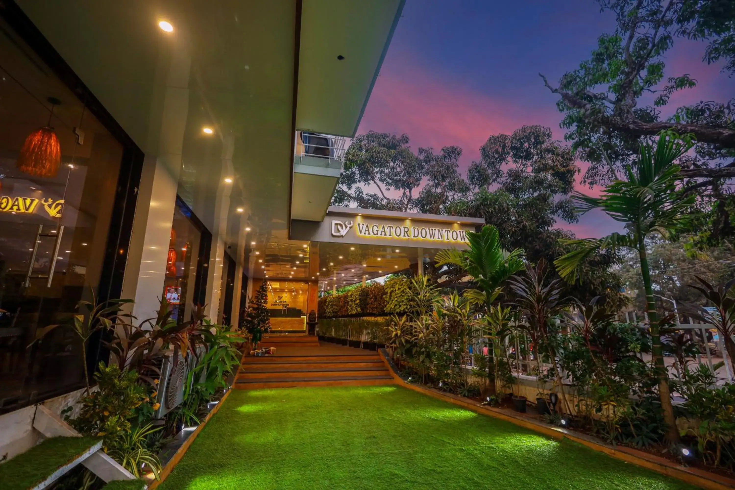 Garden view in Vagator Downtown By VDP Garden view in Vagator Downtown By VDP